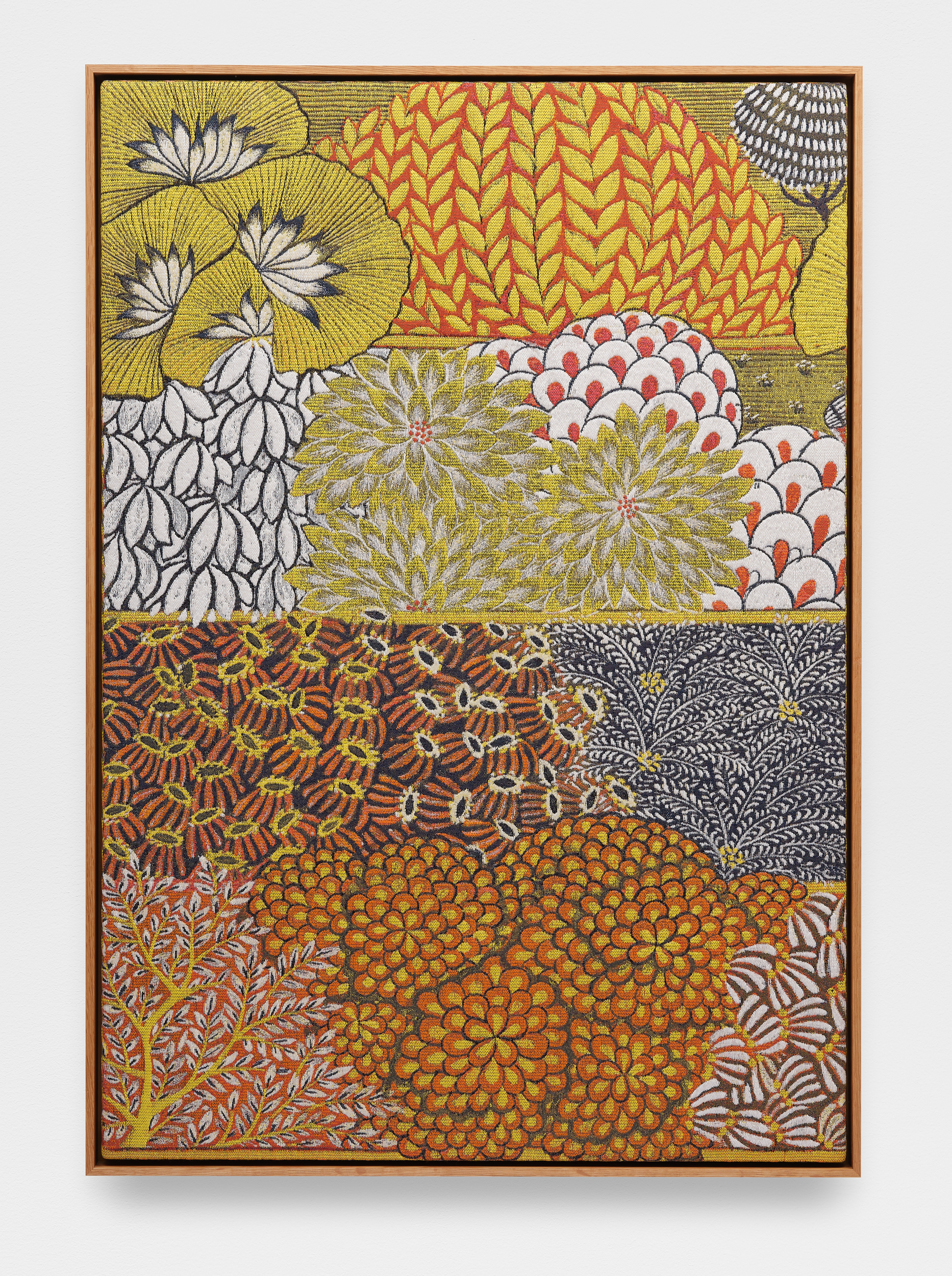 Rupy C. Tut<br><em>In Search of a Forest</em>, 2025<br>Polyester, wool, acrylic and cotton mercuries<br>46 1/2 x 32 1/2 x 2 inches / 118.1 x 82.5 x 5.1 cm<br>Edition of 3 plus 2 artist's proofs<br>