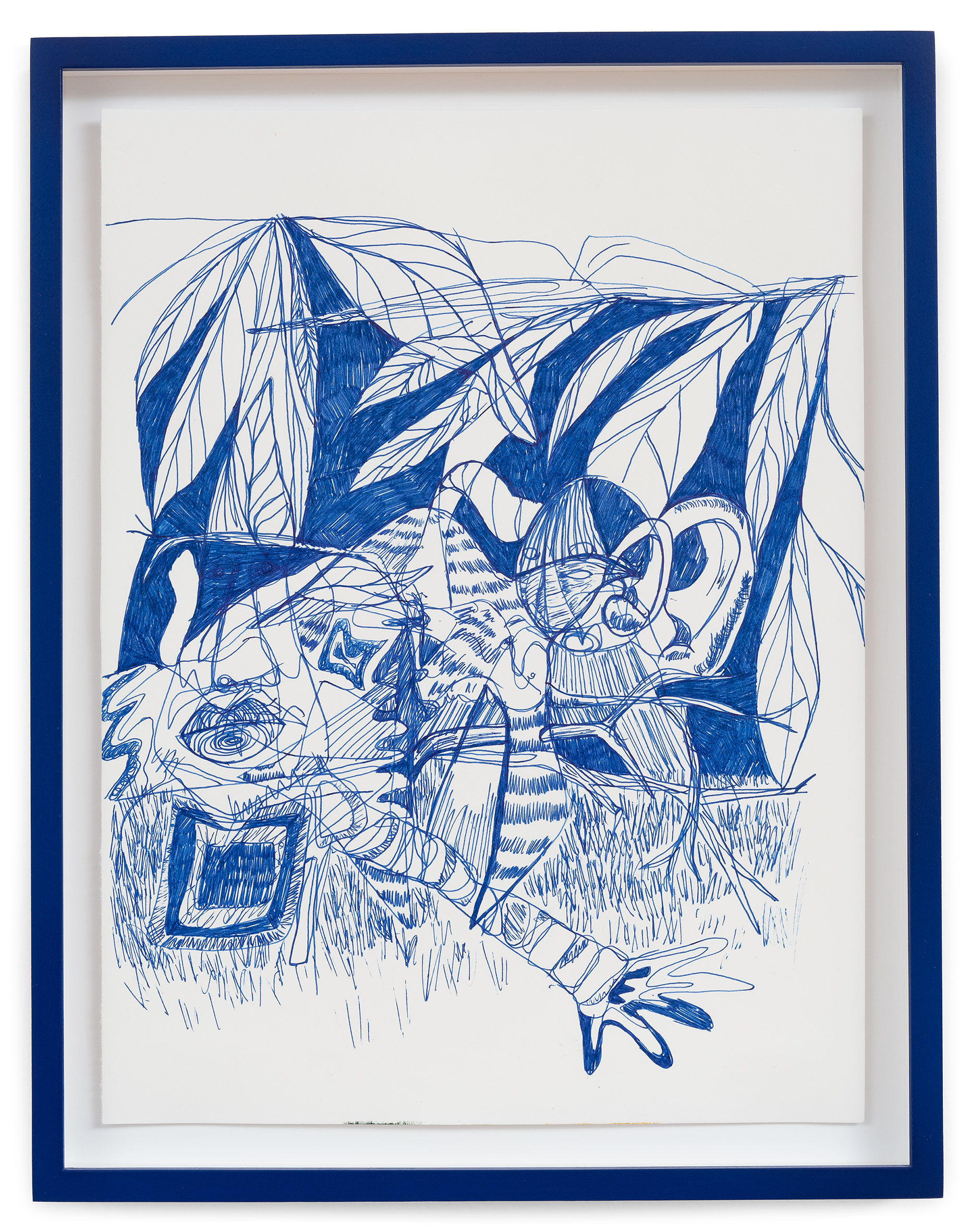 <p>Woody De Othello<br /><em>untitled pen study 1,</em> 2024<br />Pen on paper<br />13 1/2 x 10 1/2 inches / 34.3 x 26.7 cm</p>
