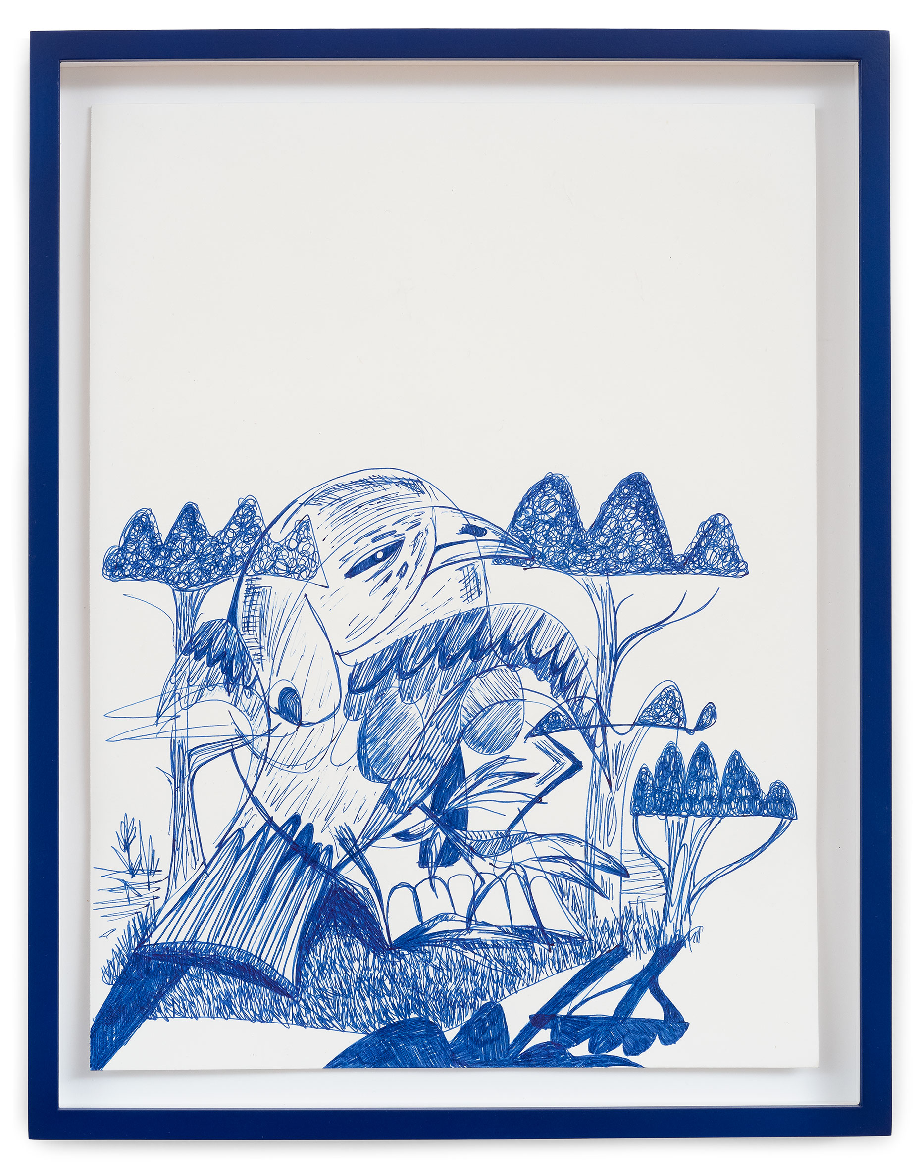<p>Woody De Othello<br /><em>untitled pen study 6,</em> 2024<br />Pen on paper<br />13 1/2 x 10 1/2 inches / 34.3 x 26.7 cm</p>
