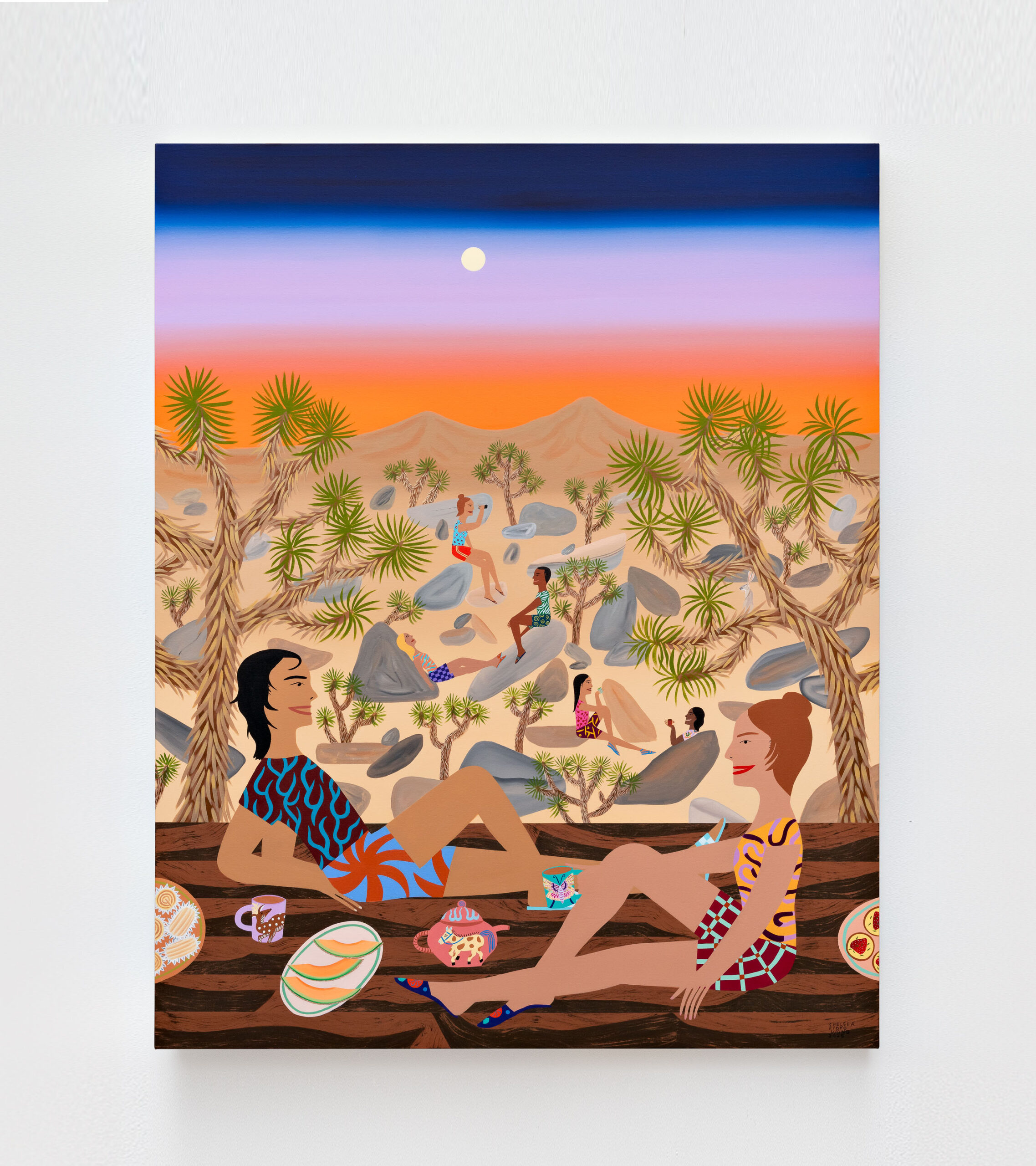 <p>Chelsea Ryoko Wong<br /><em>The Slightest Mirage</em>, 2025<br />Acrylic on canvas<br />60 x 48 x 1 3/4 inches / 152.4 x 121.9 x 4.4 cm</p>
