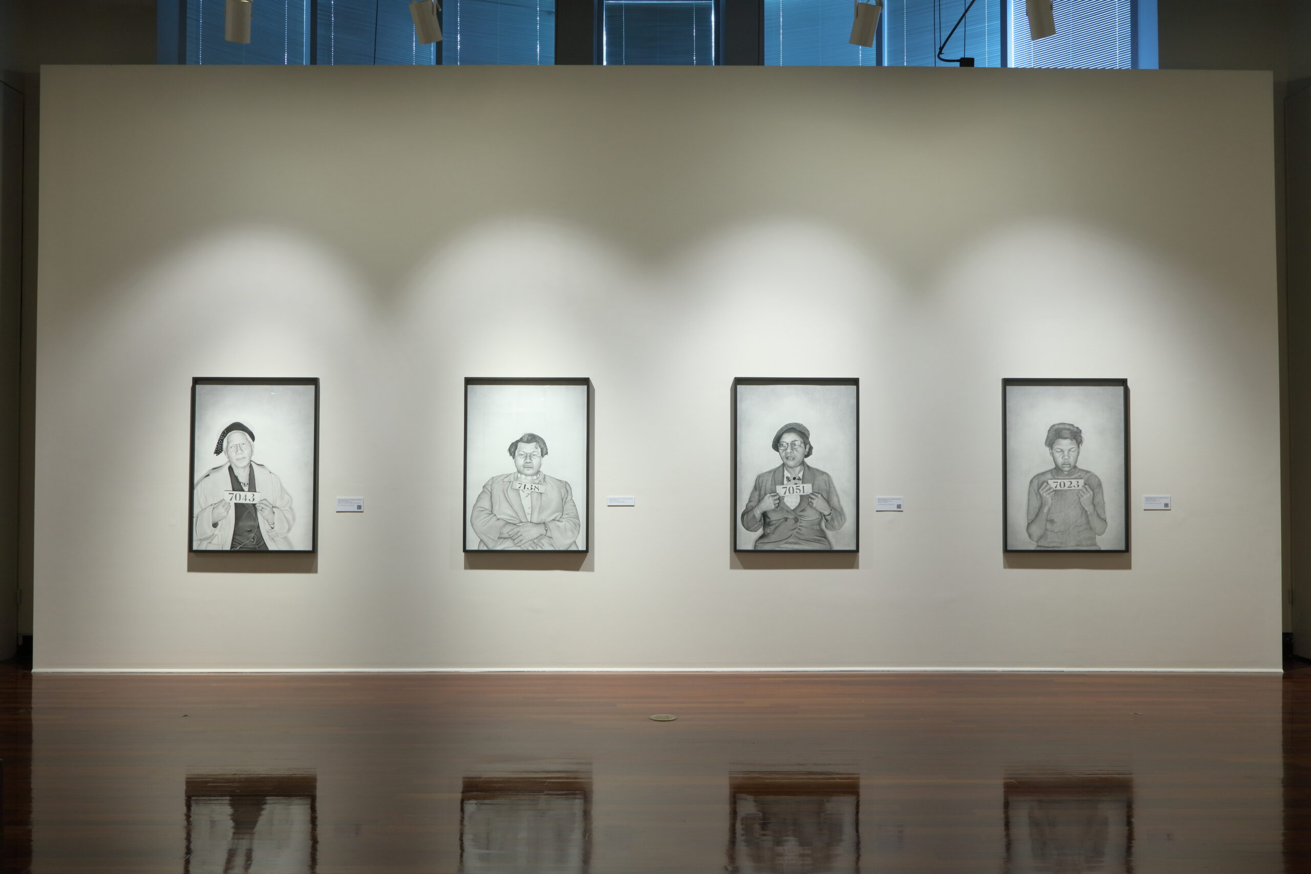 <p>Installation view<br /><em>Lava Thomas: Homecoming</em>, 2022<br /> Spelman College Museum of Art, Atlanta, GA </p>
