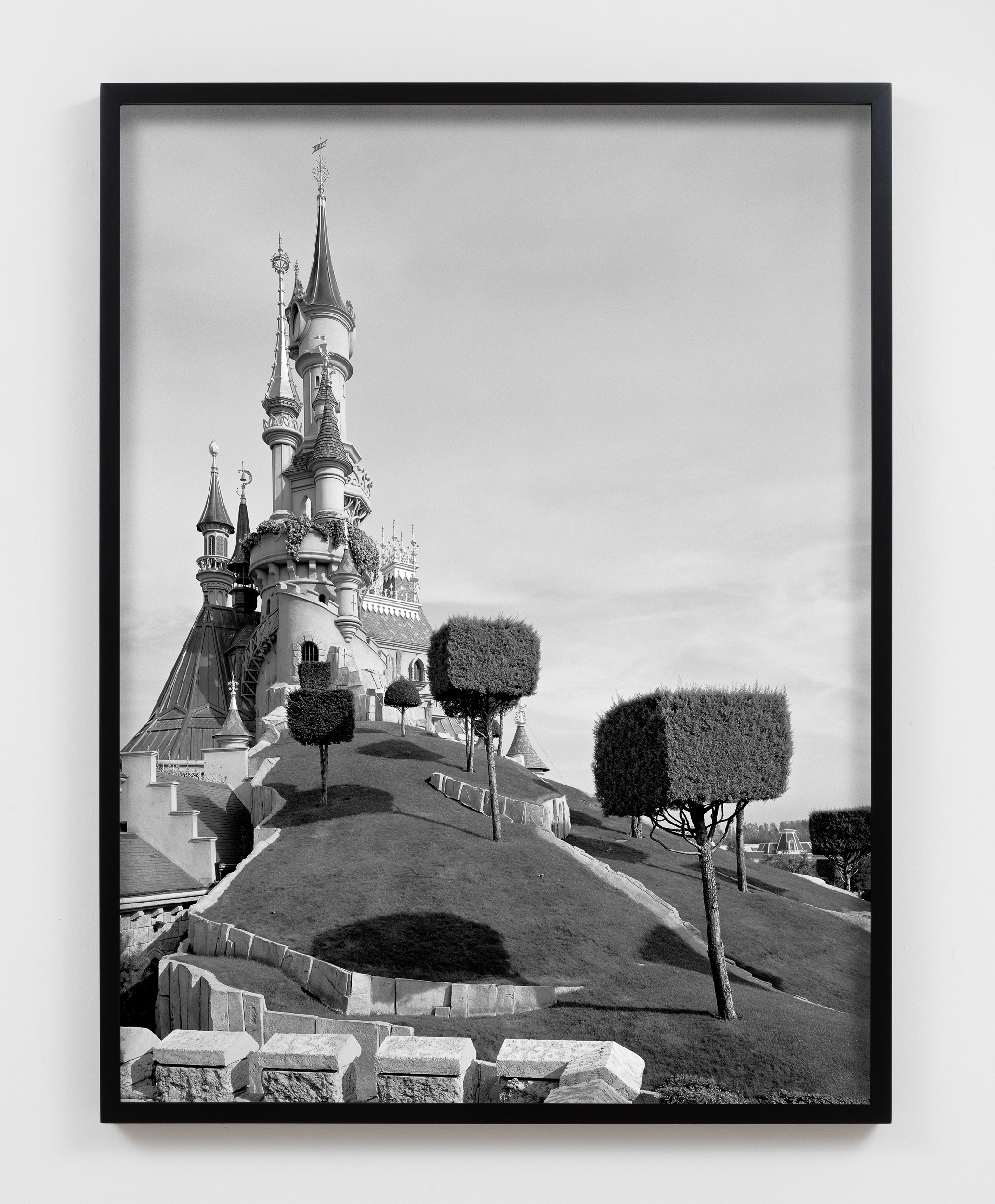 Catherine Wagner<br><em>Parisian Landscape</em>, 1995/2021<br>Archival pigment print<br>51 1/8 x 39 1/8 x 2 inches / 129.9 x 99.4 x 5.1 cm