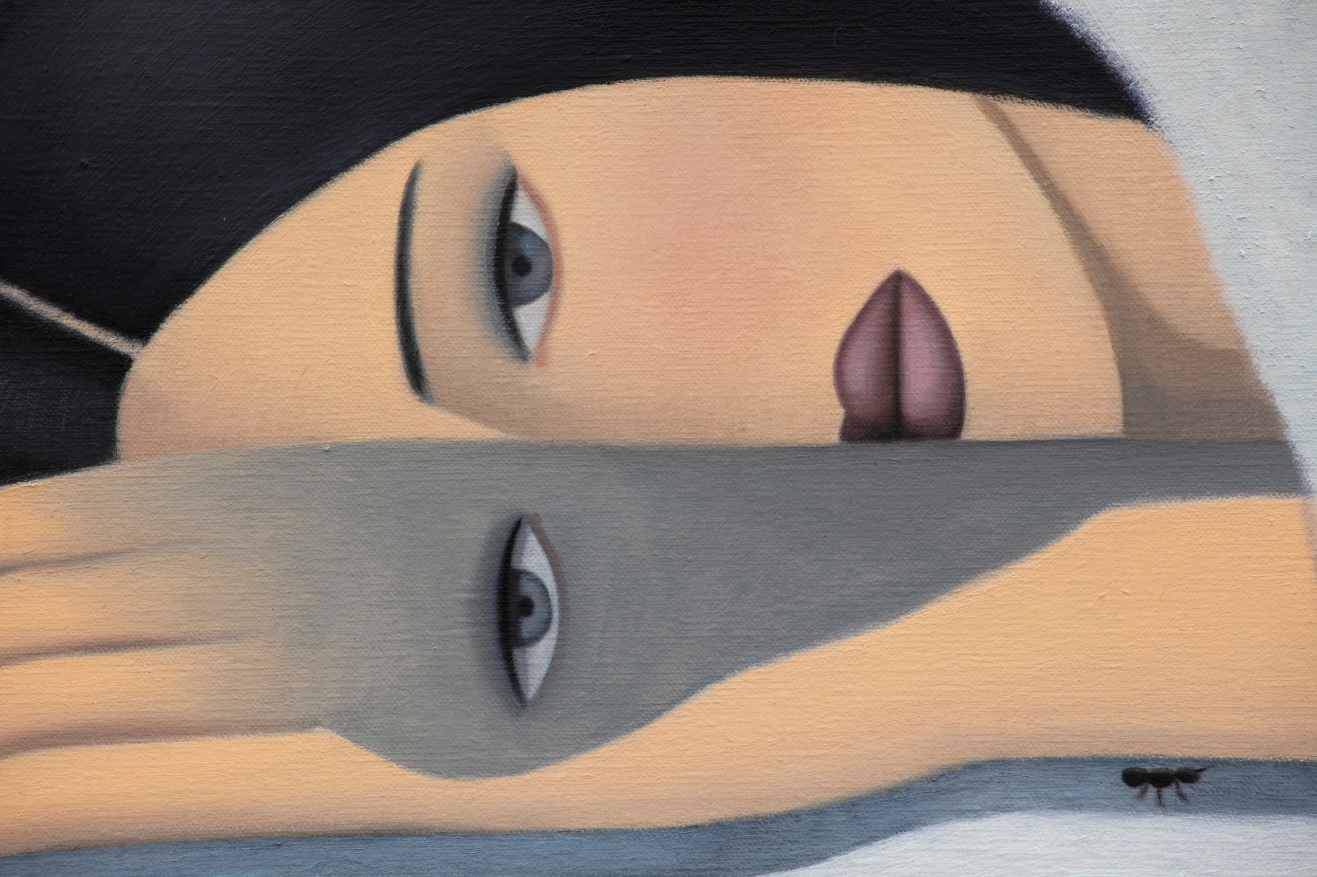 <p>GaHee Park<br /><em>Woman with Shadow and Ants</em>, 2024<br />Detail</p>
