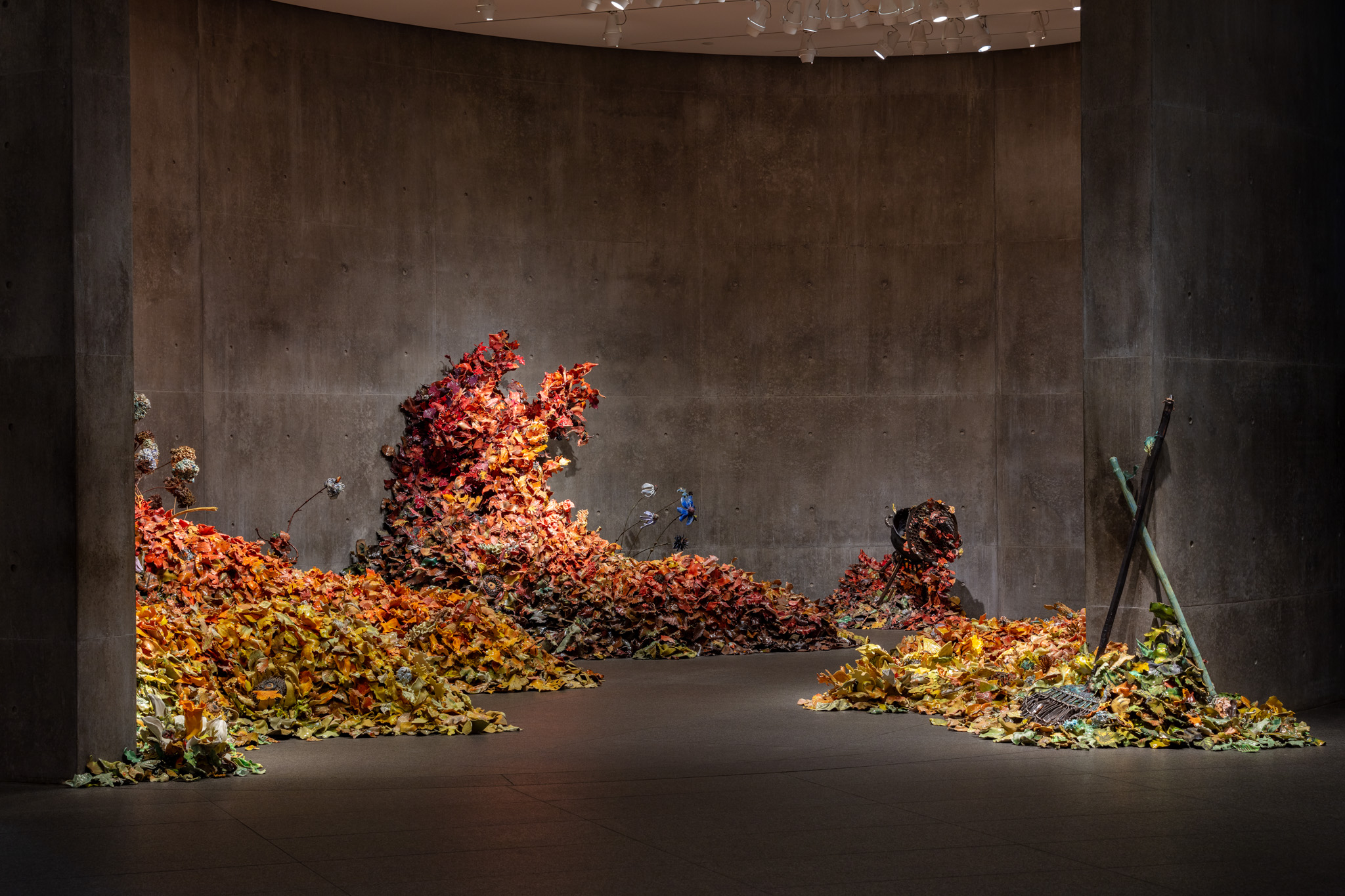 <p>Installation view<br /><em>Barbecue, </em>2024<br /> Modern Art Museum of Fort Worth, Fort Worth, TX</p>
