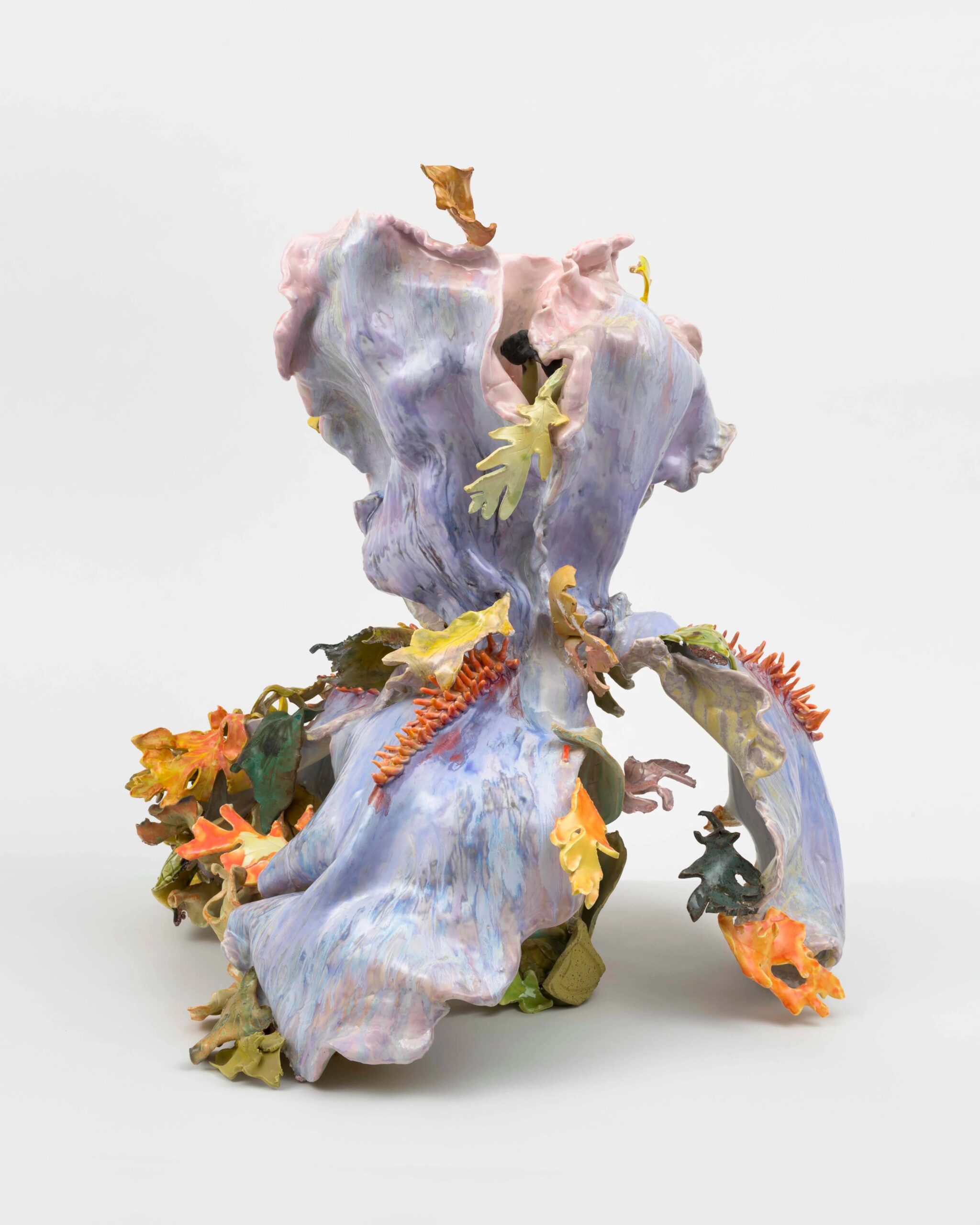 <p>Rebecca Manson<br /><em>Late Bloom</em>, 2023<br />Porcelain, glaze, adhesives, glass enamel<br />35 x 25 x 30 inches / 89 x 64 x 76 cm</p>

