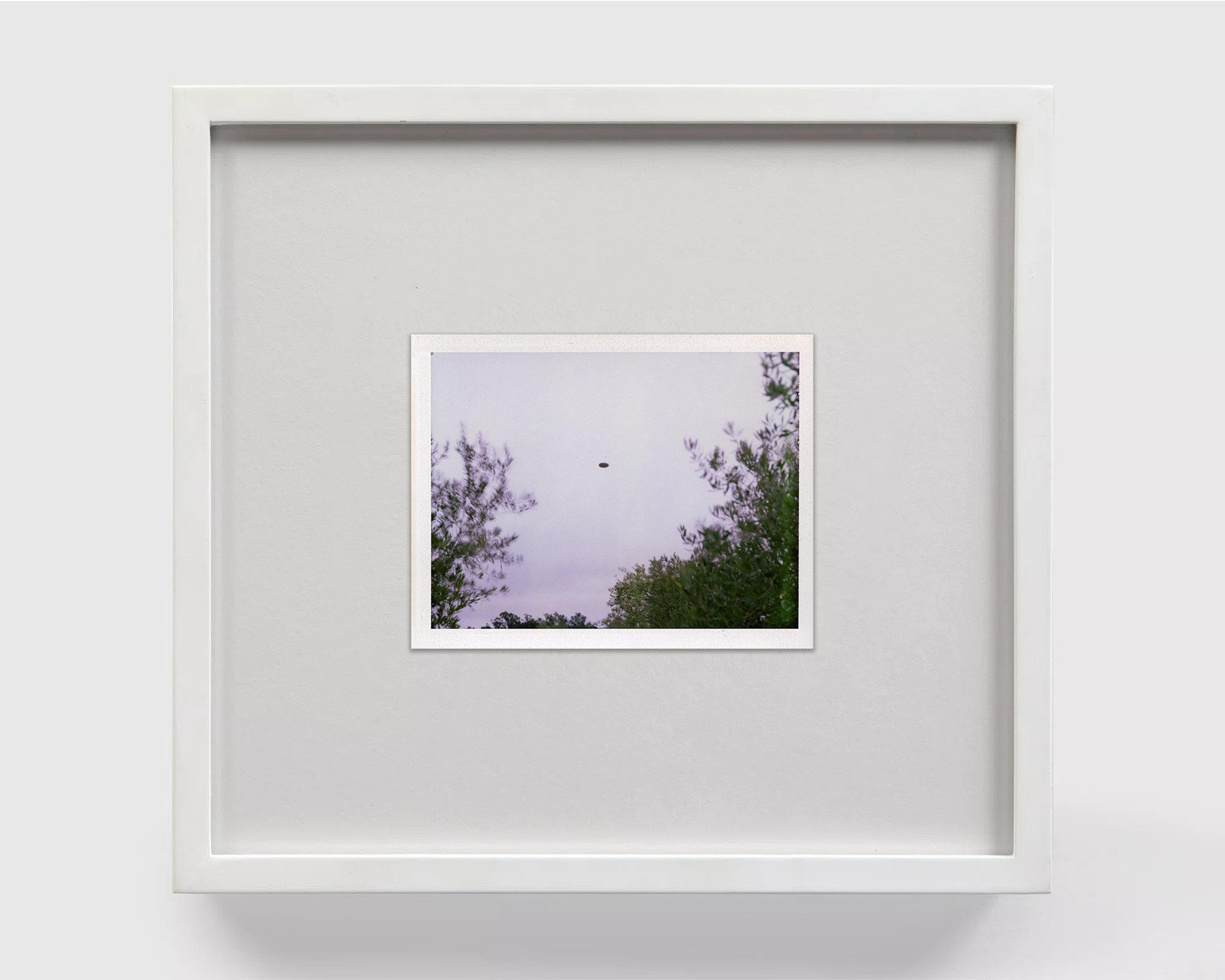 Trevor Paglen<br><em>Near Eagle Ridge (undated)</em>, 2025<br>Instant Film<br>10 1/8 x 11 3/8 x 1 1/2 inches / 25.6 x 28.7 x 3.8 cm