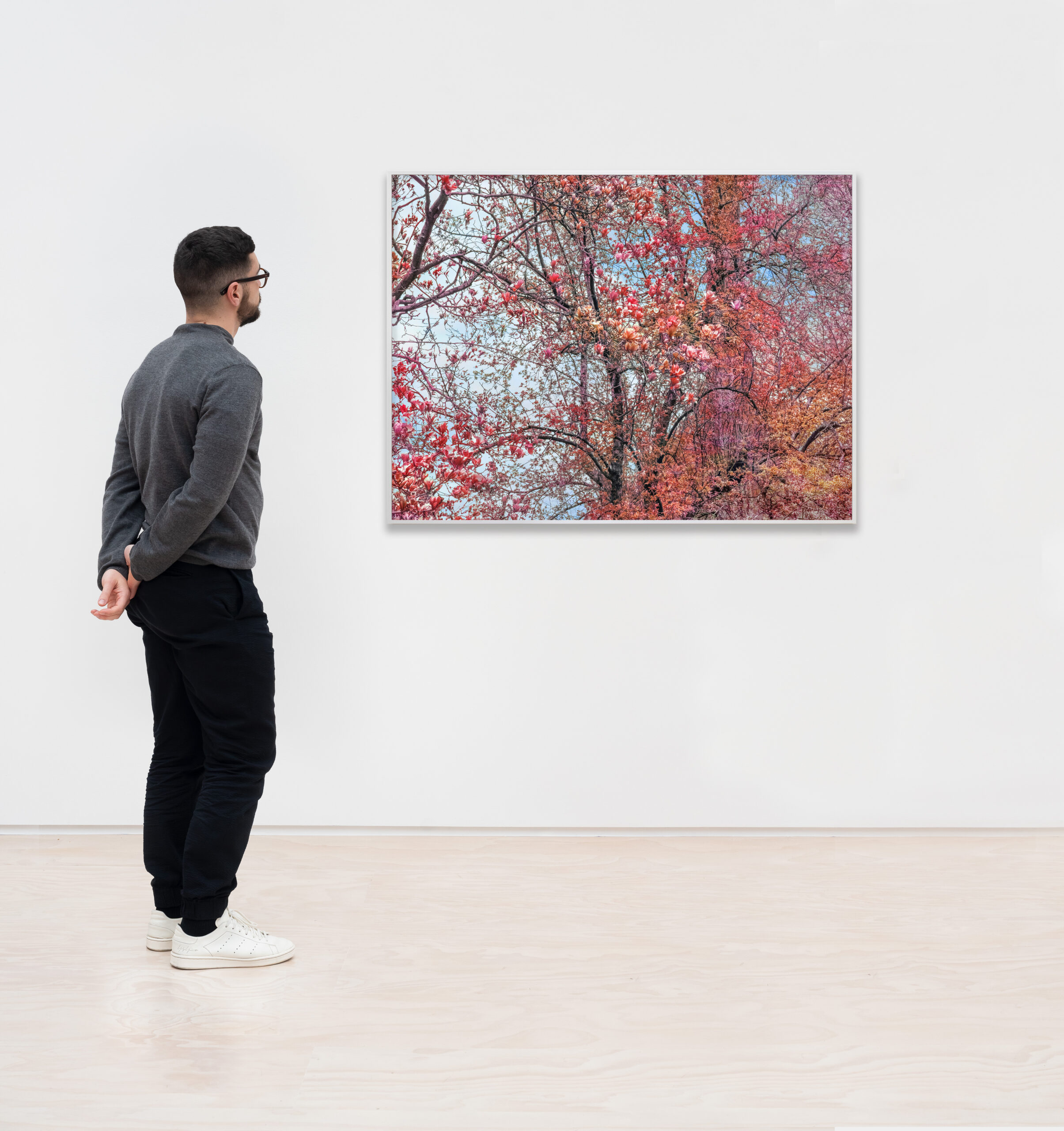<p>Trevor Paglen<br /><em>Bloom (#957c7e)</em>, 2021<br />Dye sublimation on aluminum print<br />41 5/8 x 55 1/8 inches / 105.73 x 140.02 cm<br />Edition of 5 plus 2 artist’s proofs</p>
