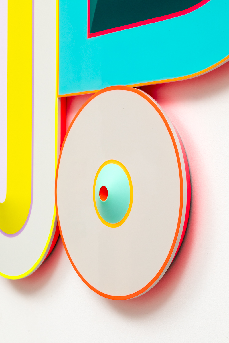 <p>Beverly Fishman<br /><em>Relief, Ease, Joy, Liberation</em>, 2025<br />Detail View</p>
