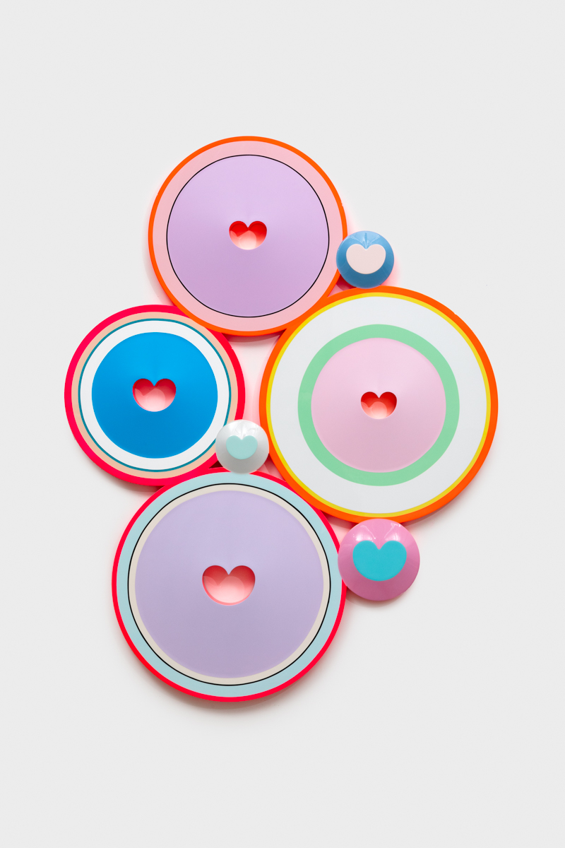 <p>Beverly Fishman<br /><em>Tranquility</em>, 2025<br />Urethane paint on wood<br />60 x 46 x 2 inches / 152.4 x 116.8 x 5.1 cm</p>
