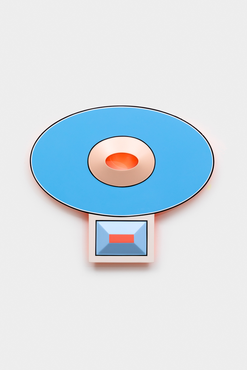 <p>Beverly Fishman<br /> <em>Serenity, Equilibrium</em>, 2025<br /> Urethane paint on wood<br /> 19 x 22 1/2 x 2 inches / 48.3 x 57.1 x 5 cm</p>
