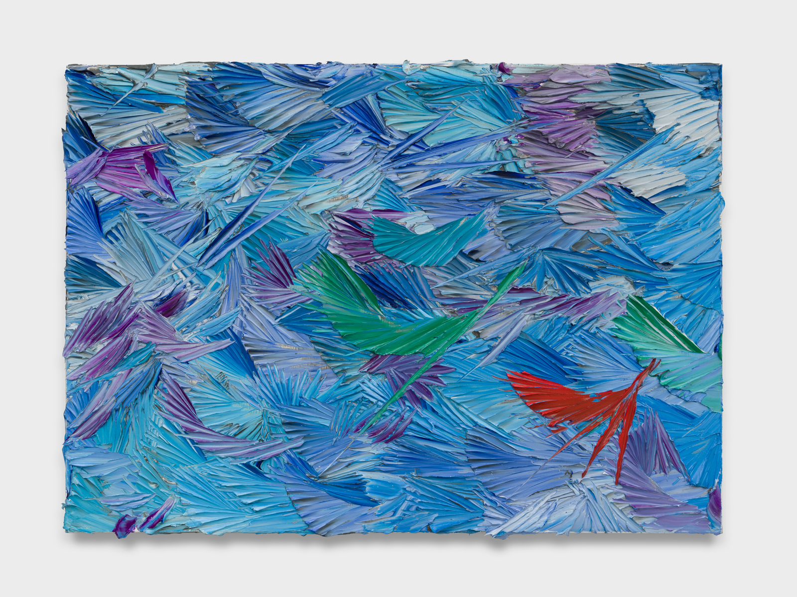 <p>Dashiell Manley<br /> <em>with a brush of the hem</em>, 2025<br /> Oil on linen<br /> 30 x 42 x 1 1/2 inches / 76.2 x 106.7 x 3.8 cm</p>
