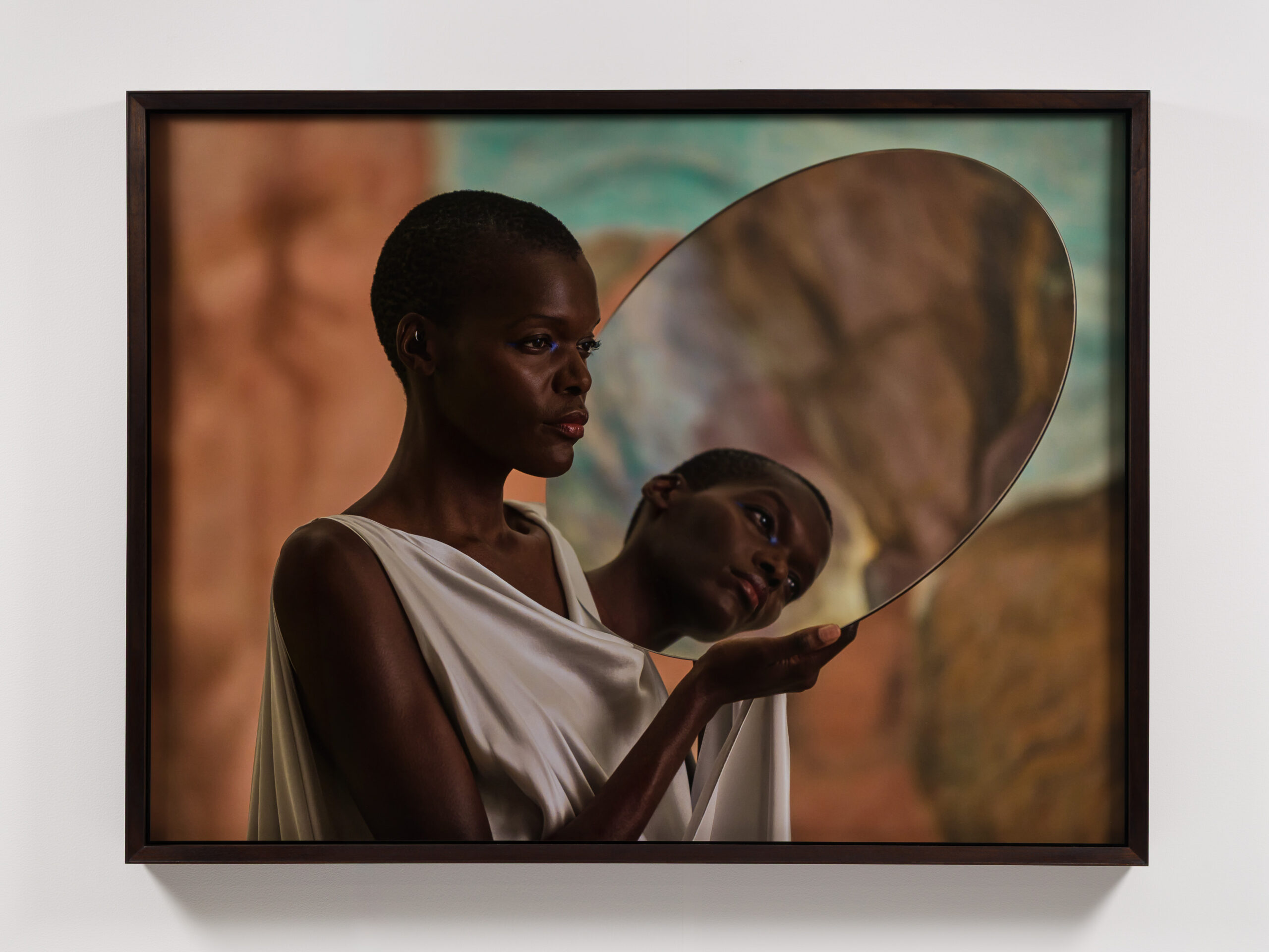 <p>Isaac Julien <br /><em>Satellite (All That Changes You. Metamorphosis)</em>, 2025 <br />Inkjet print mounted on aluminium <br /> 45 1/4 x 59 1/2 x 2 3/8 inches / 115 x 151 x 6 cm <br />Edition of 6 plus 2 artist’s proofs</p>
