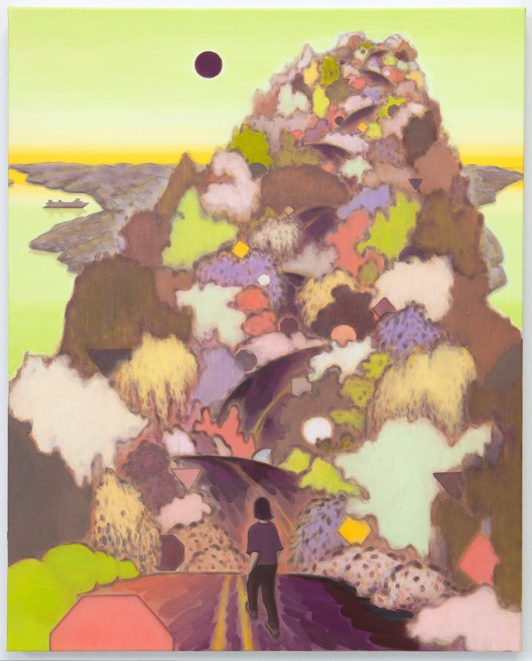 <p>Guimi You<br /><em>Berkshire Dr</em>, 2019<br />Oil on canvas<br />30 x 24 inches / 76.2 x 61 cm</p>
