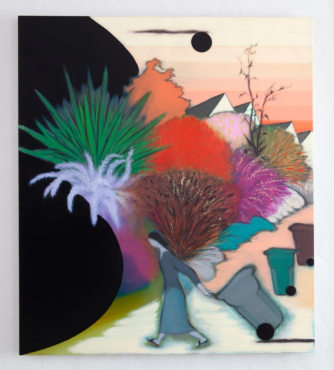 <p>Guimi You<br /><em>Heavy</em>, 2021<br />Oil on linen<br />48 x 42 inches / 121.9 x 106.7 cm</p>
