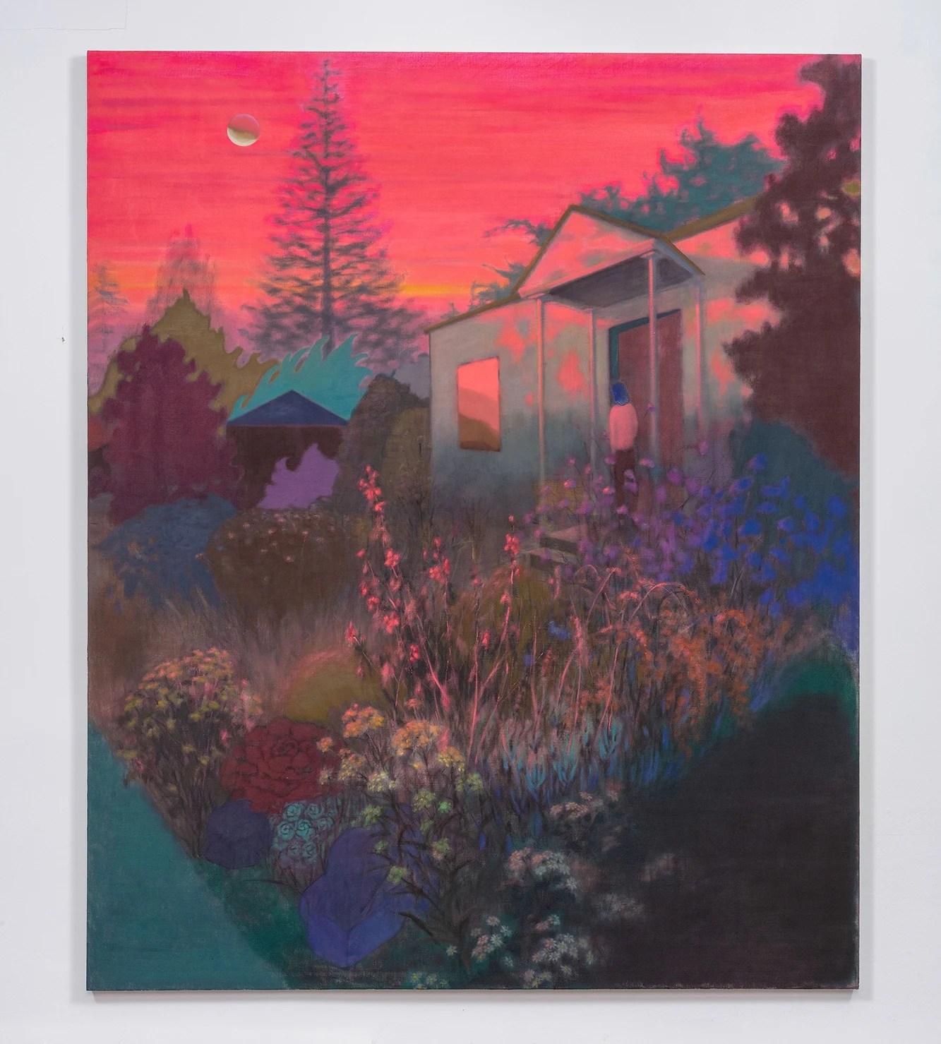 <p>Guimi You<br /><em>Sunset of California</em>, 2023<br />Oil on linen<br />80 x 66 inches / 203.2 x 167.6 cm</p>
