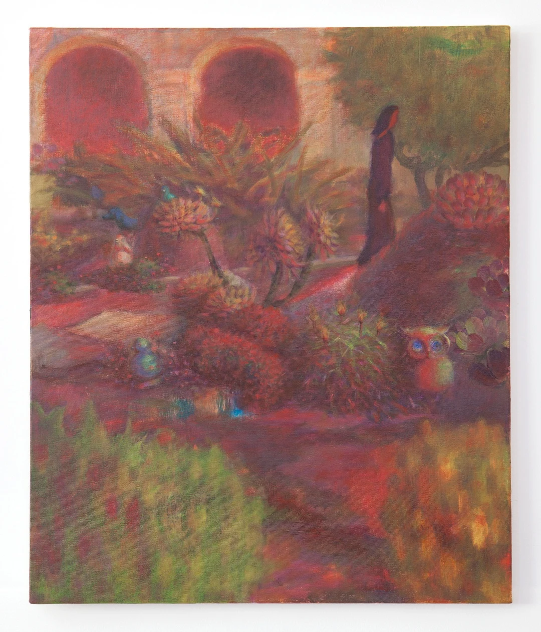 <p>Guimi You<br /><em>Red Garden</em>, 2020<br />Acrylic on canvas<br />24 x 20 inches / 61 x 50.8 cm</p>
