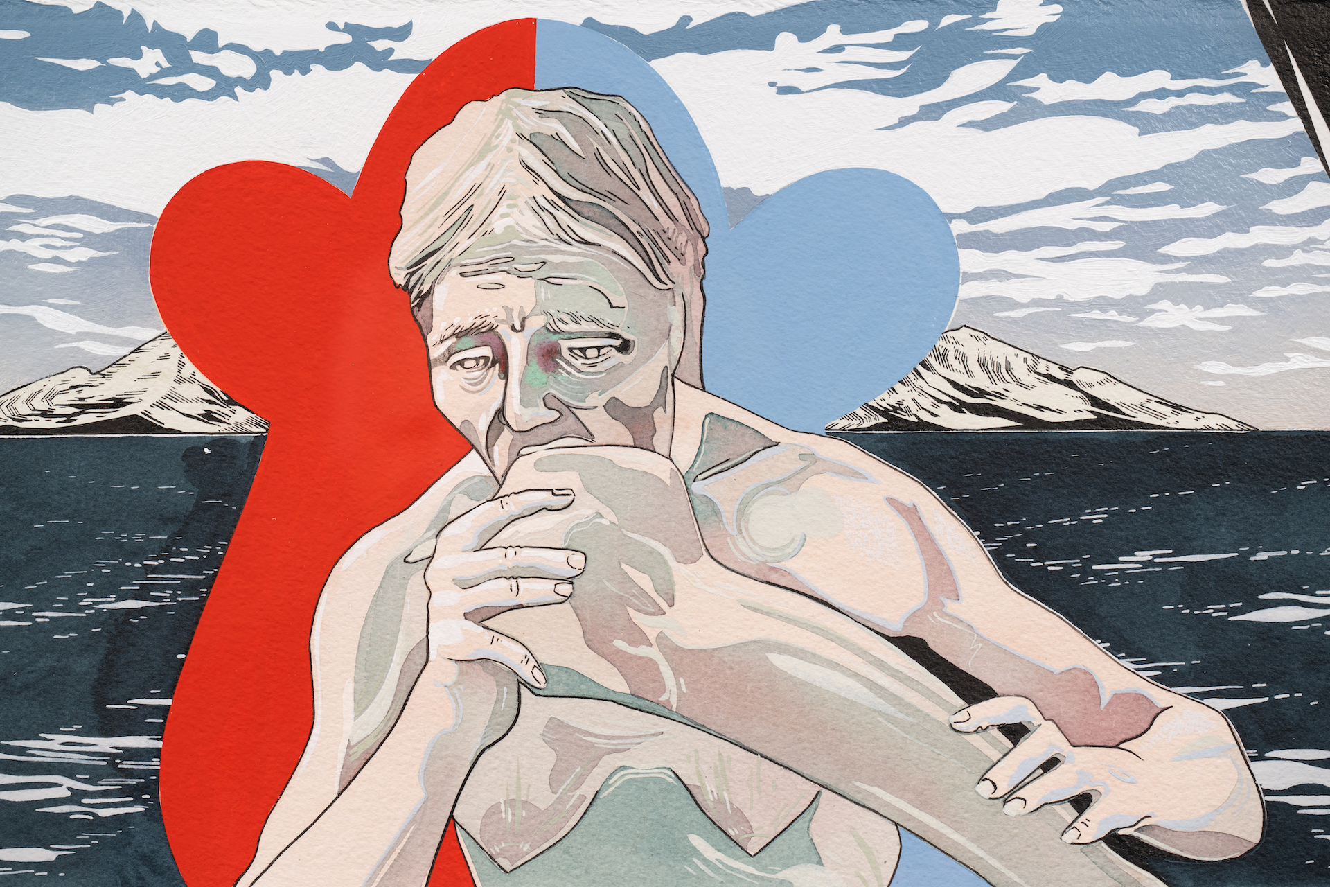 <p>Andrea Carlson<br /><em>THE OGRESS</em>, 2026<br />Detail view</p>
