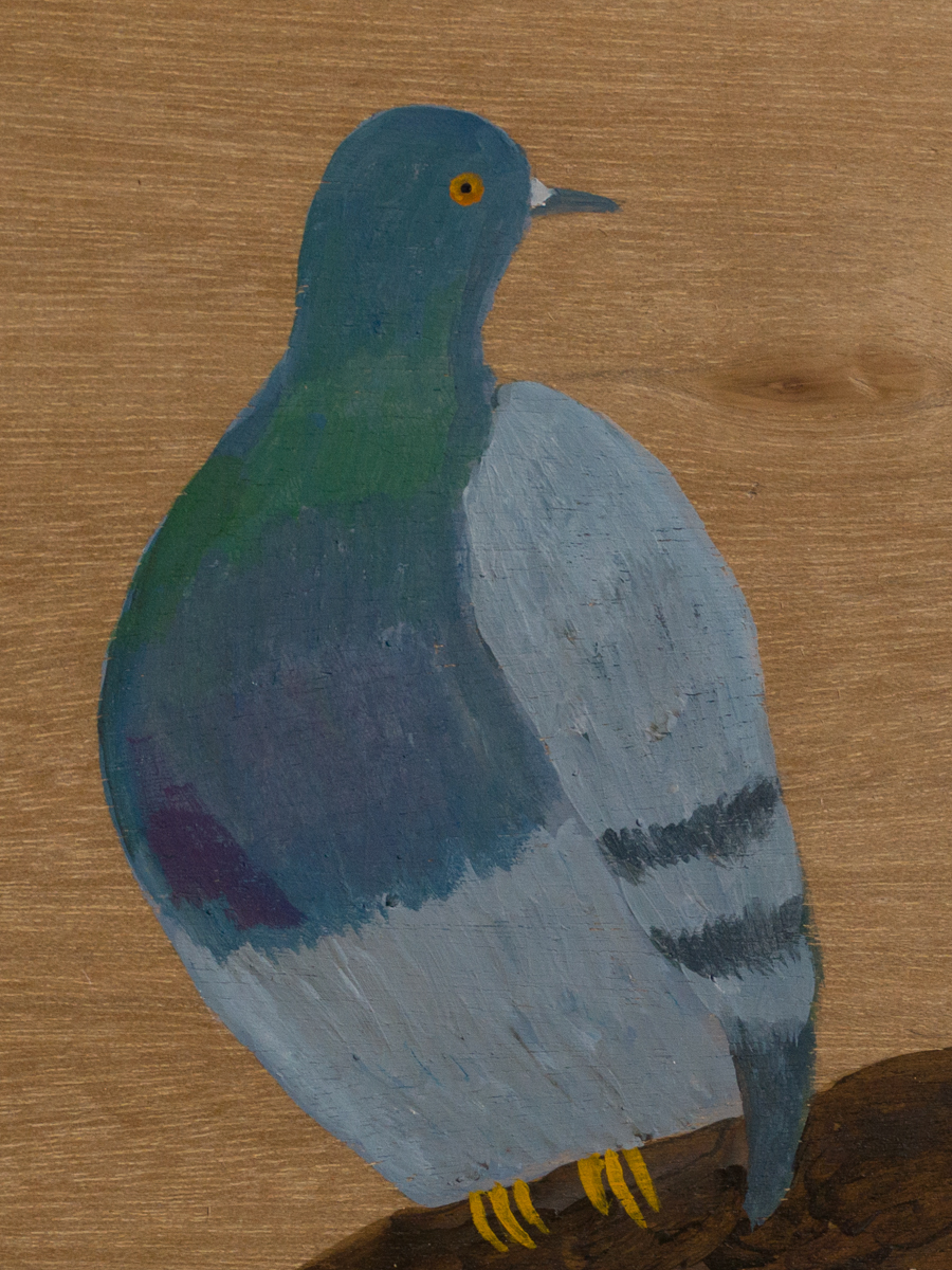 <p>Atsushi Kaga<br /><em>The Hours of Flight – Pigeons</em>, 2025<br />Detail view</p>
