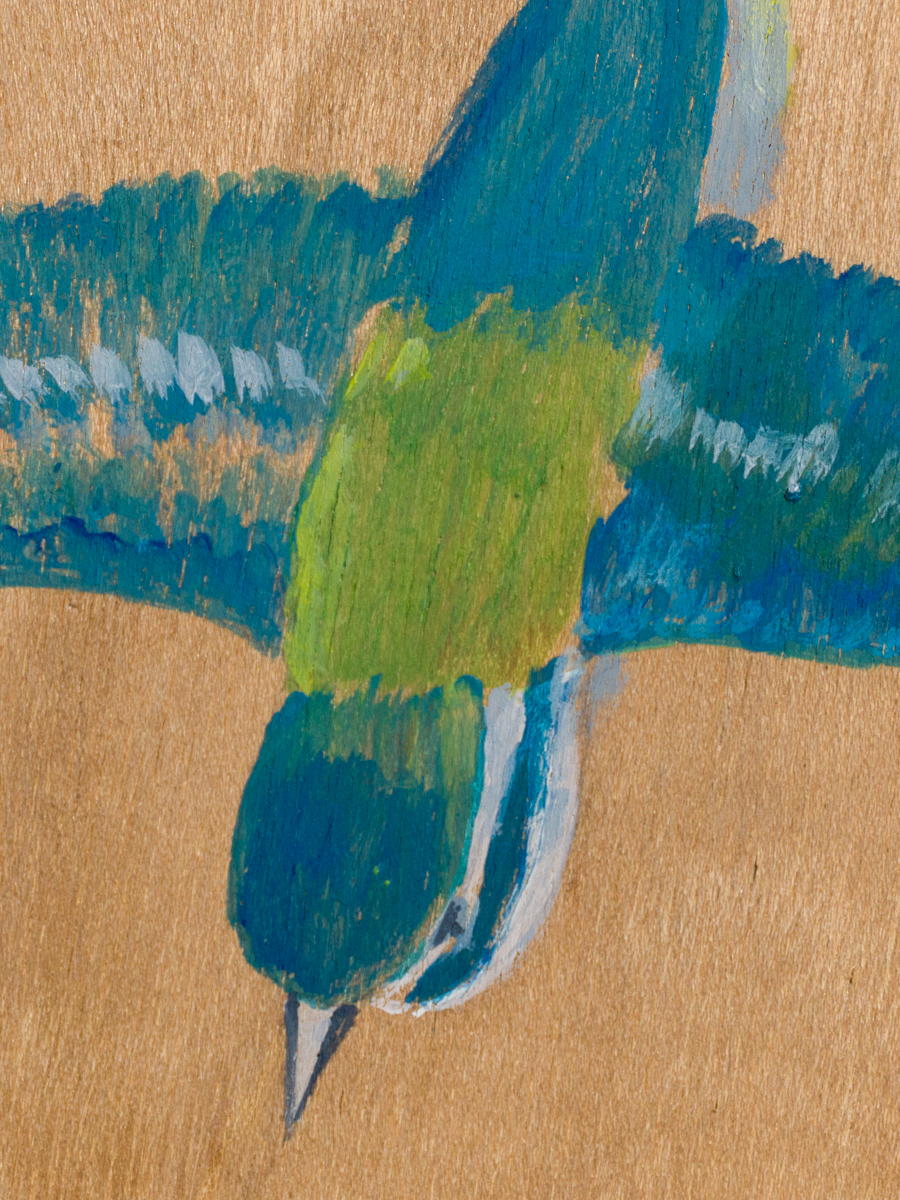 <p>Atsushi Kaga<br /><em>The Hours of Flight – Great Tits</em>, 2025<br />Detail view</p>
