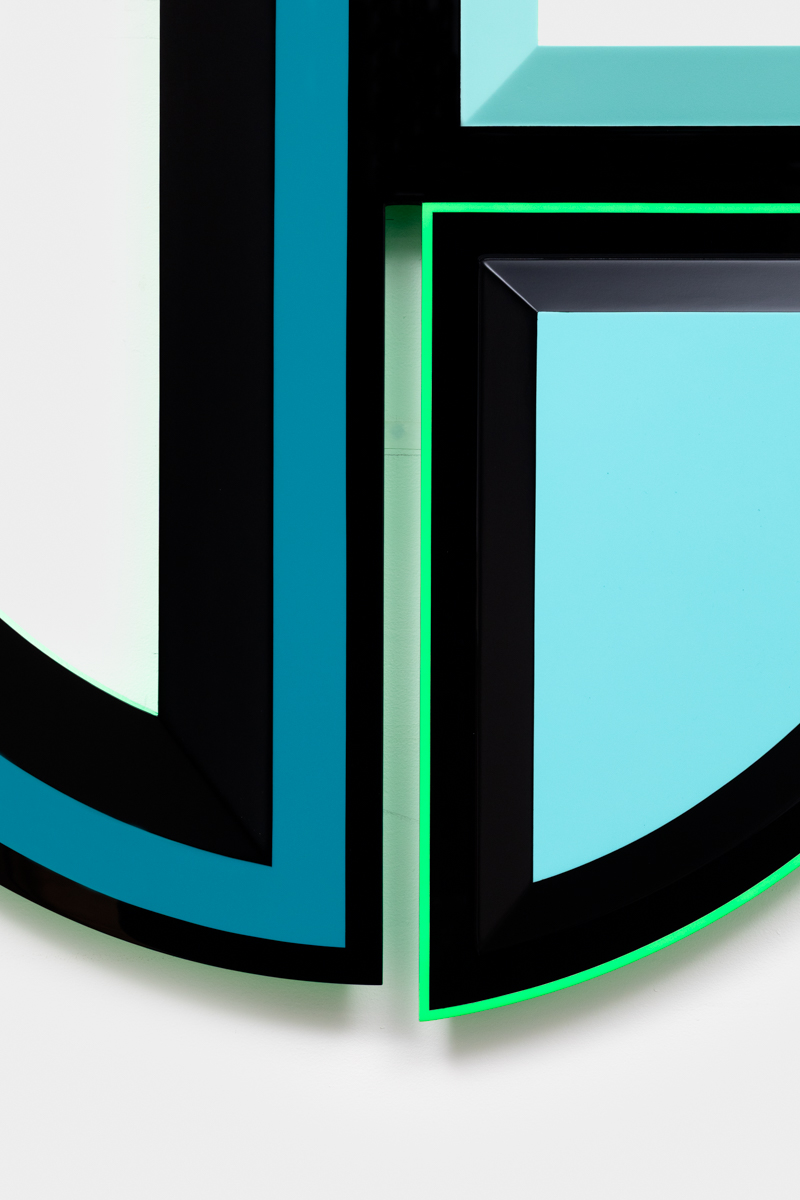 <p>Beverly Fishman<br /><em>Relief, Awareness, Focus</em>, 2026<br />Detail view</p>
