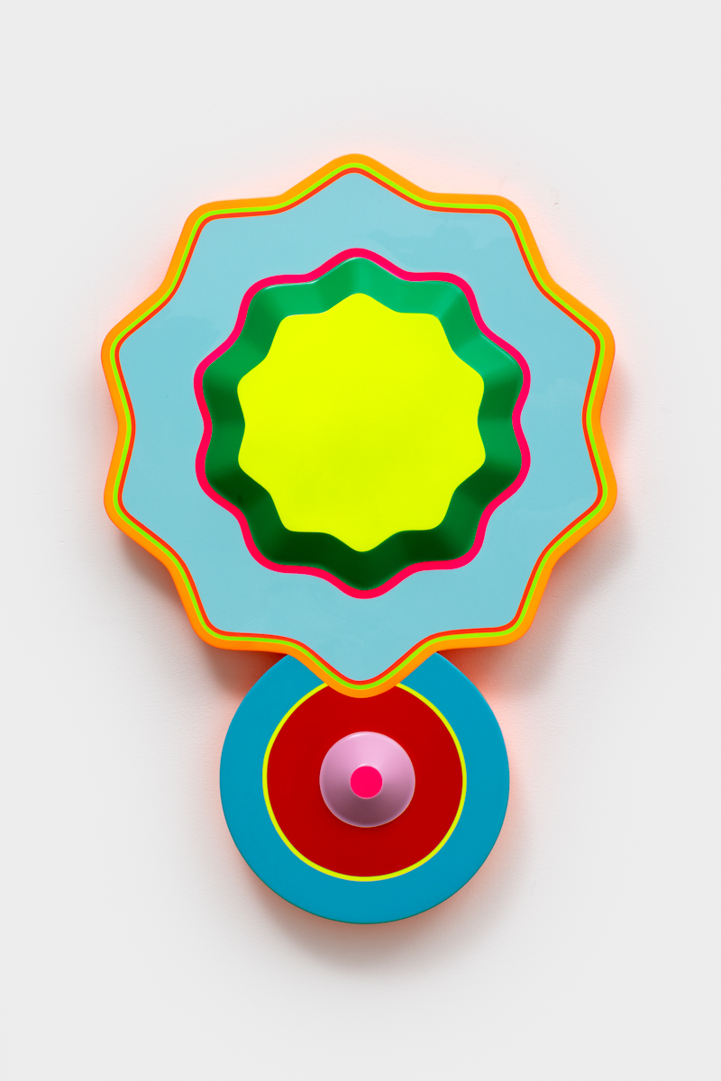 <p>Beverly Fishman<br /><em>Equilibrium, Liberation</em>, 2026<br />Urethane paint on wood<br />22 x 15 1/2 x 2 inches / 55.9 x 39.4 x 5.1 cm</p>
