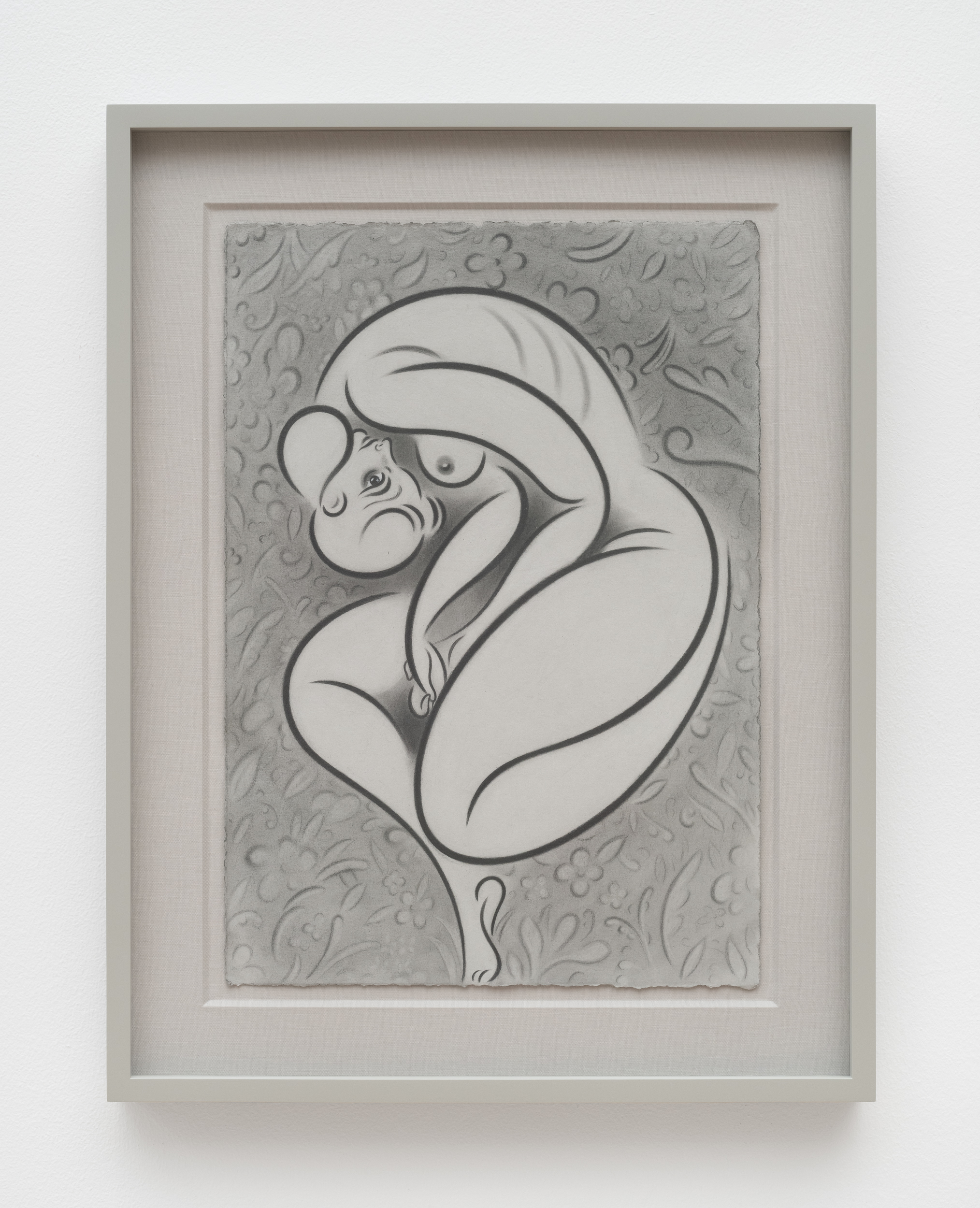 <p>Koak<br /><em>The First Dream</em>, 2026<br />Graphite and casein on stone grey rag paper<br />16 x 11 1/4 inches / 40.6 x 28.6 cm</p>

