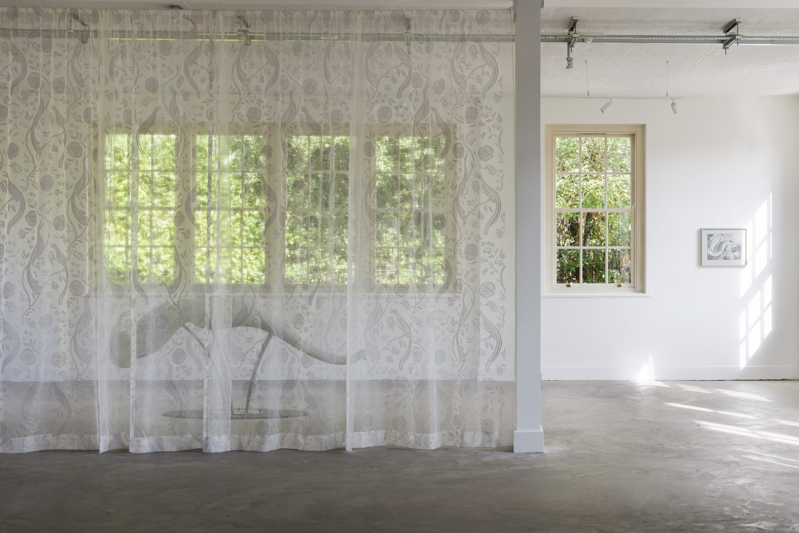 <p>Installation view <em>Koak: The Window Set</em>, 2025<br />Charleston in Lewes, Sussex, UK<br />Photo: Tom Carter</p>
