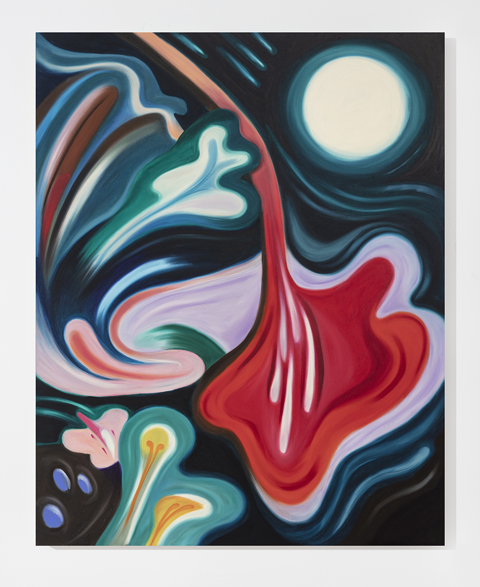 <p>Hayal Pozanti<br /><em>A Little Sleep, A Little Slumber</em>, 2026<br />Oil stick on linen<br />60 x 48 x 2 inches / 152.4 x 121.9 x 5.1 cm</p>
