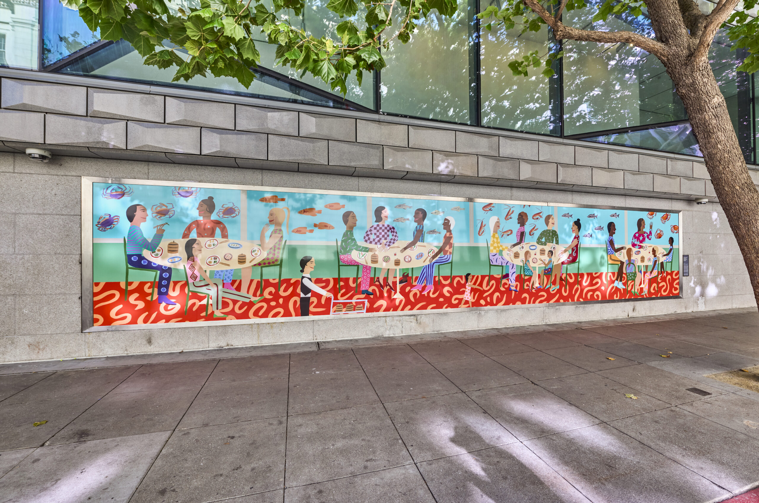 <p>Installation view<br /><em>Community Feast</em>, 2024<br />Asian Art Museum, San Francisco, CA<br />Photo: Kevin Candland</p>
