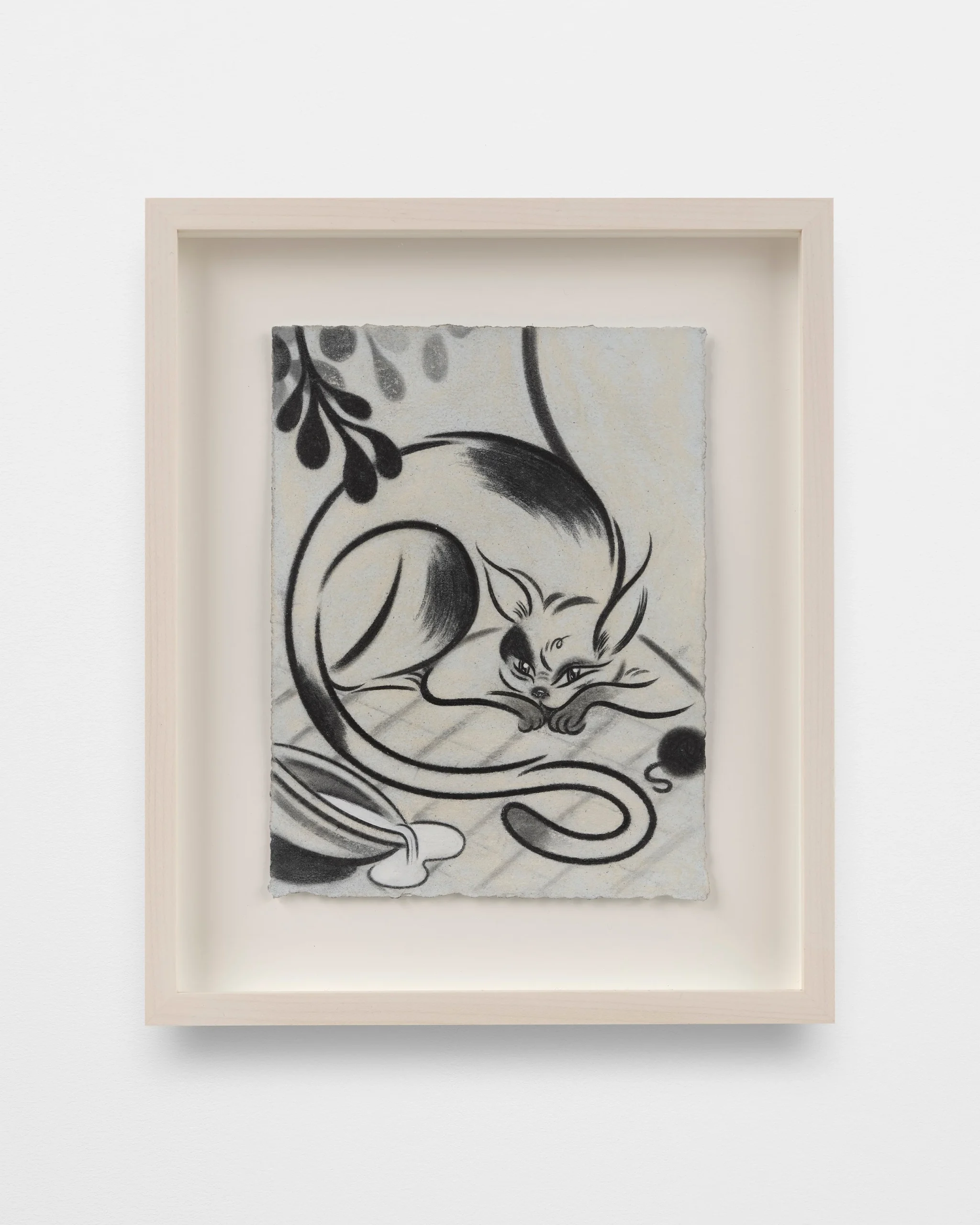 <p>Koak<br /><em>Catastrophe</em>, 2022<br />Signed and dated on verso<br />Graphite, pastel, gouache, and casein on pale blue rag paper<br />8 1/2 x 6 1/2 inches / 21.6 x 16.5 cm</p>
