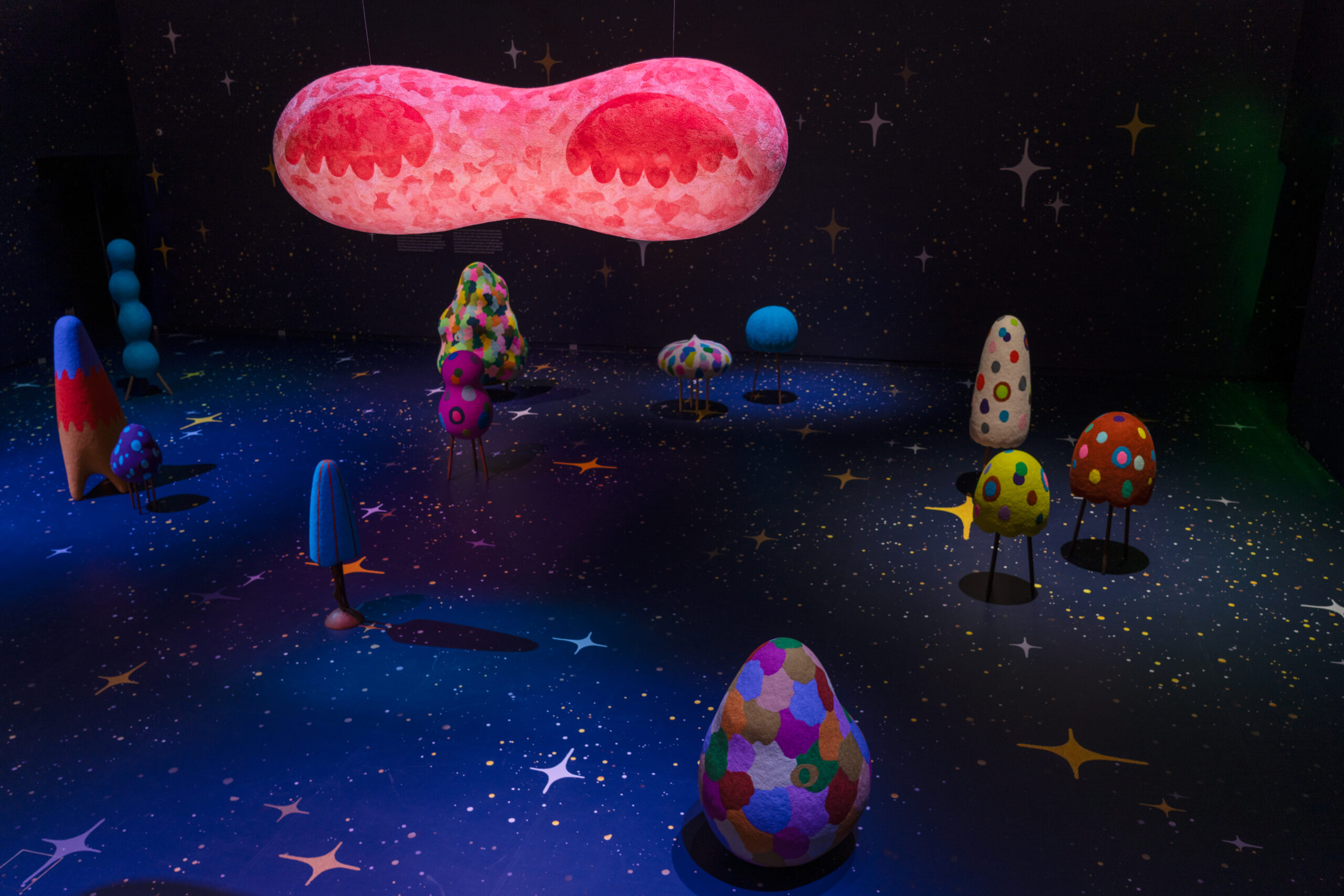 <p>Installation view<br /><em>Midnight March</em>, 2026<br />MassArt Art Museum (MAAM), Boston, MA</p>
