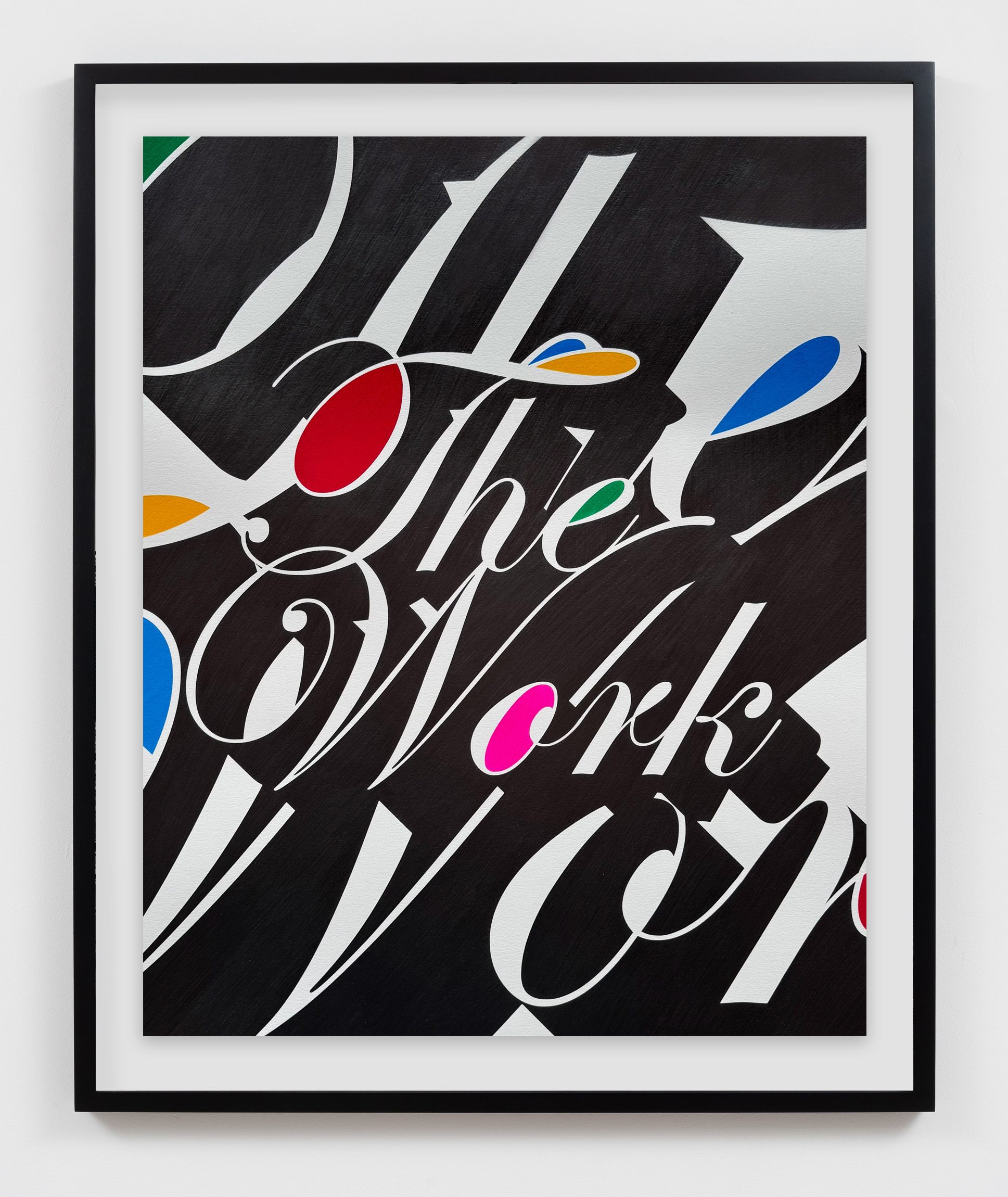 <p>Sadie Barnette<br /><em>The Work</em>, 2025<br />Pencil and colored pencil on paper<br />23 1/2 x 19 1/4 x 1 1/2 inches / 59.7 x 48.9 x 3.8 cm</p>
