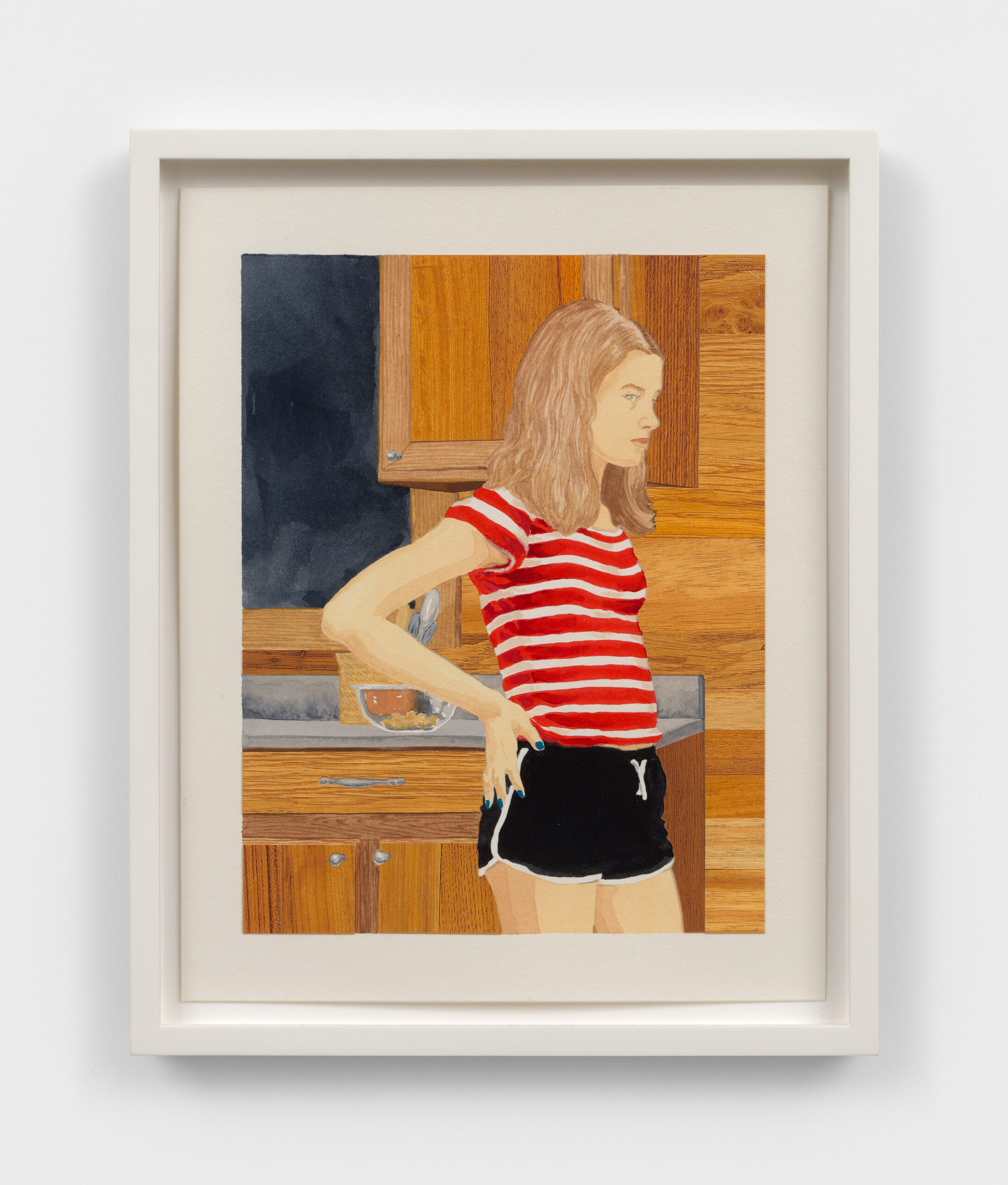 Alison Elizabeth Taylor<br><em>Study for Inbetween</em>, 2023<br>Gouache, pigment print, and watercolor on paper<br>11 1/2 x 9 1/4 x 1 1/4 inches / 29.2 x 23.5 x 3.2 cm