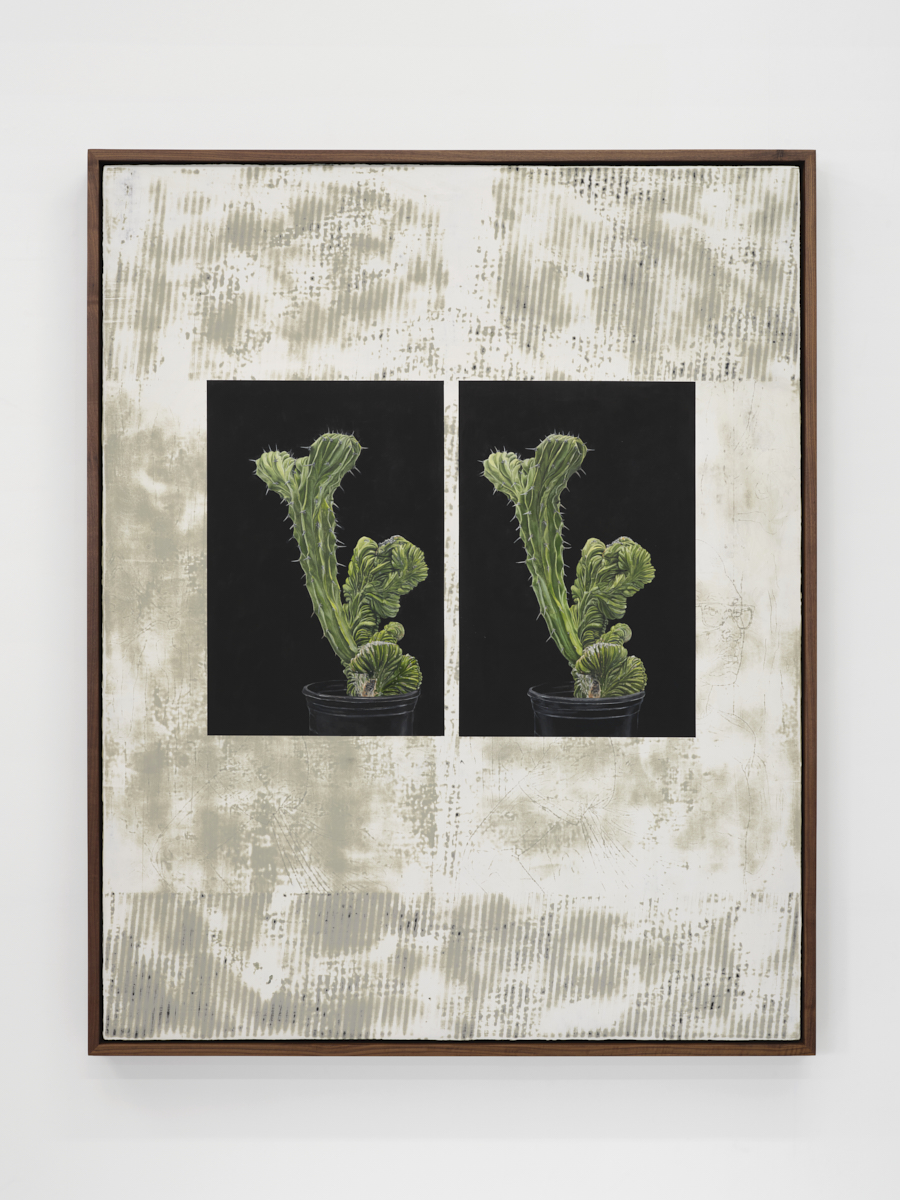 Julian Hoeber<br><em>Monstrose (The Beautiful Mutant)</em>, 2026<br>Oil, acrylic, and Flashe on linen over panel<br>61 1/8 x 49 1/8 x 3 3/8 inches / 155.3 x 124.8 x 8.6 cm