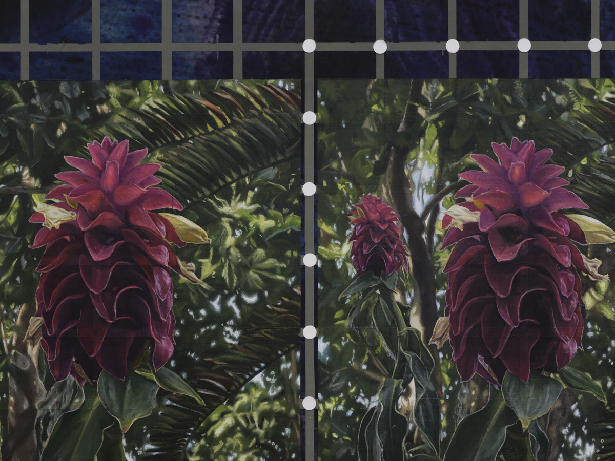 <p>Julian Hoeber<br /><em>Costus Comosus,</em> 2026<br />Detail view</p>
