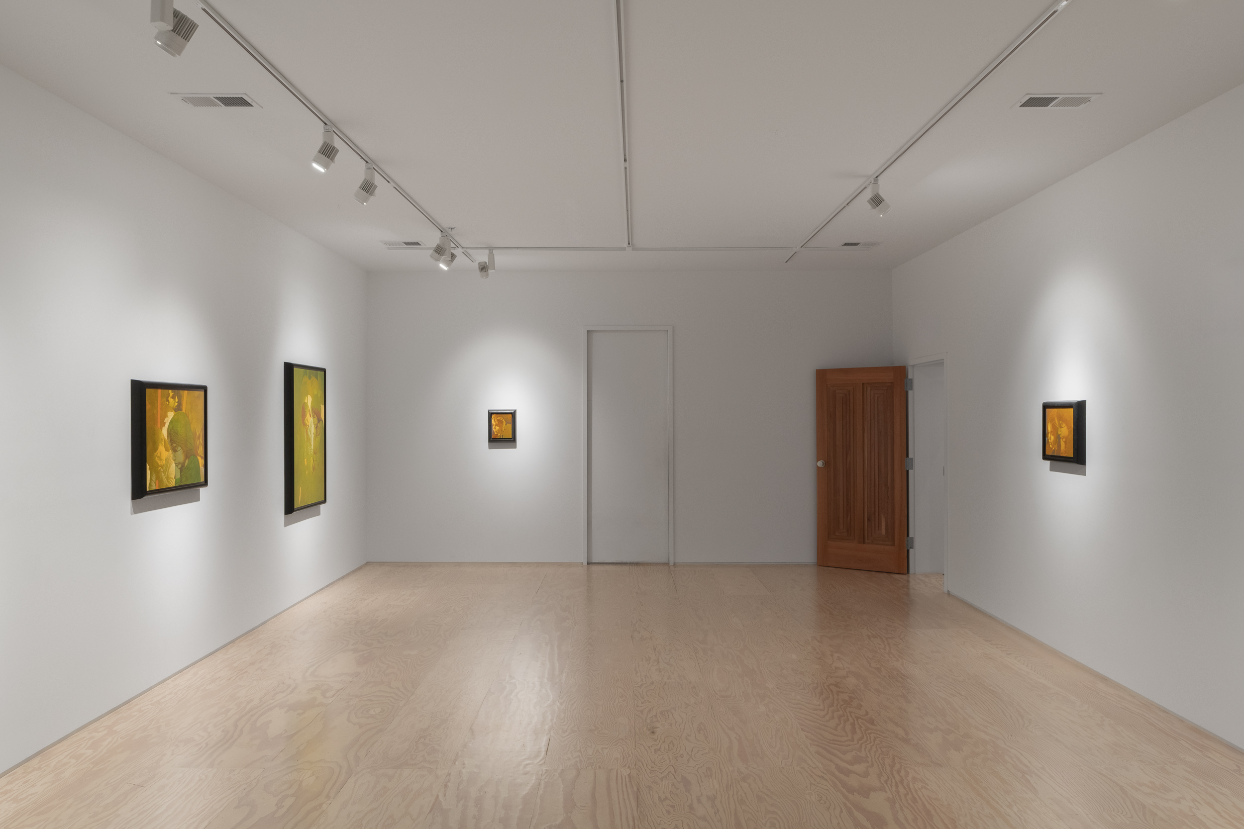 <p>Installation view, Oliver Osborne, <i>The Card Players</i>, 2026, Jessica Silverman. </p>
