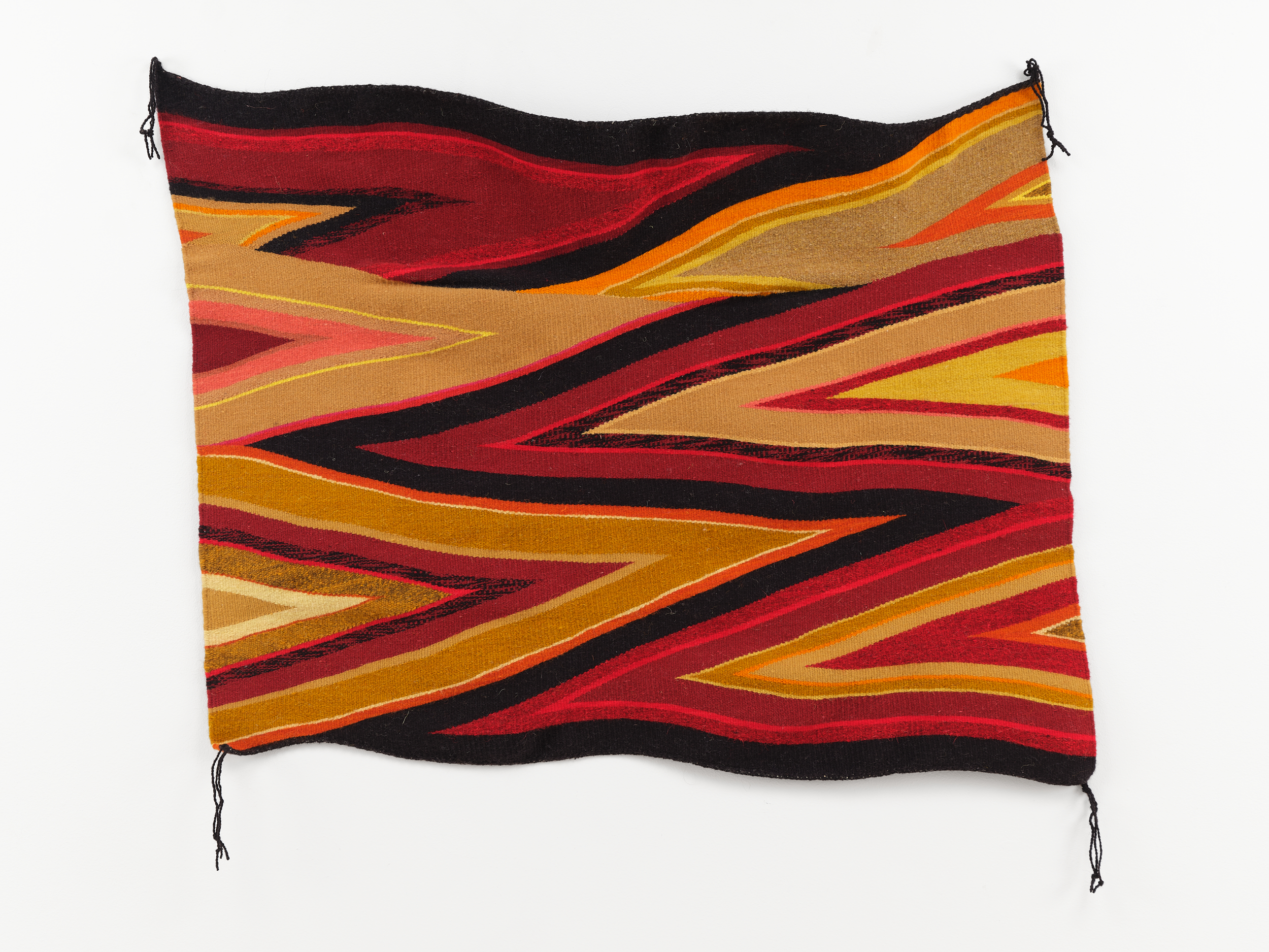 <p>Marilou Schultz<br /><i>Bold Fire</i>, 2026<br />Wool with aniline and natural dyes<br /> 30 x 40 x 1/2 inches / 76.2 x 101.6 x 1.3 cm</p>
