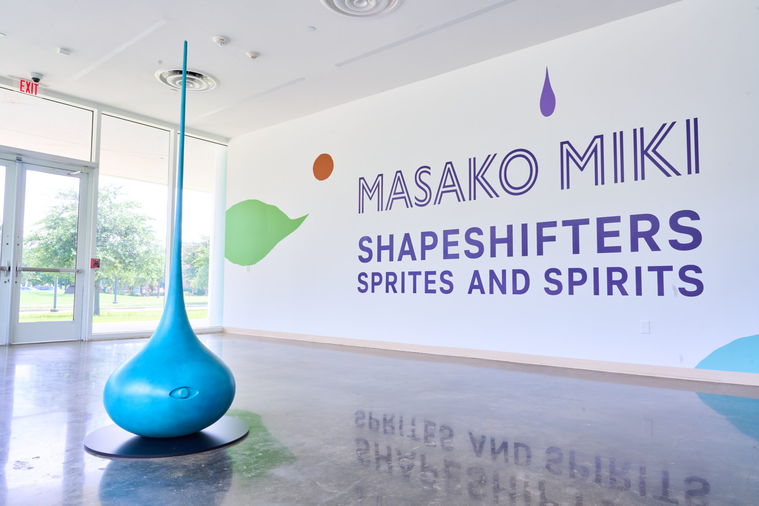 <p>Installation view, <i> Shapeshifters, Sprites, and Spirits</i>, 2026<br />Moody Center for the Arts at Rice University, Houston, TX</p>
