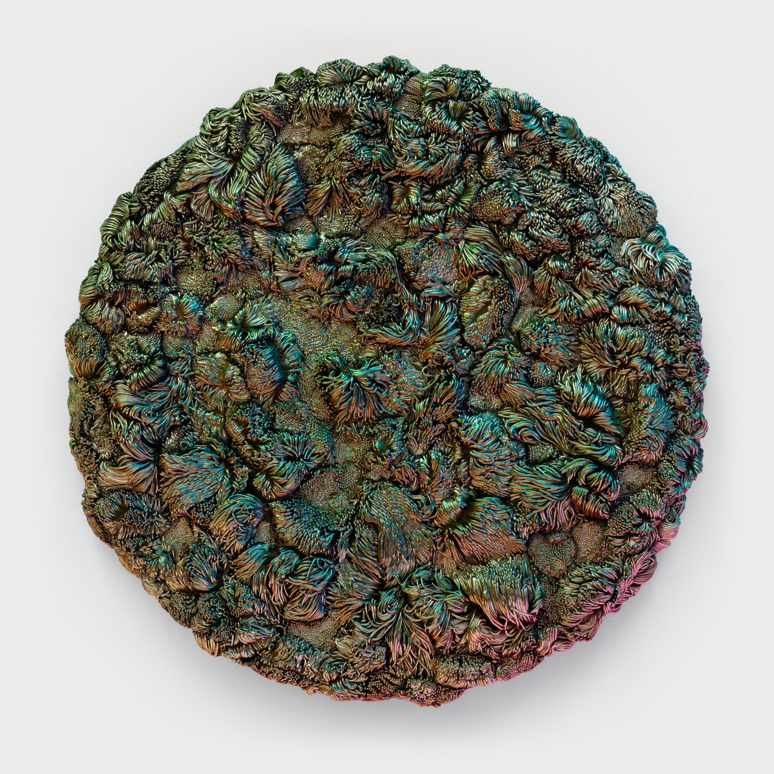<p>Pae White, <i>0TR0VERSE</i>, 2026<br />30 x 30 x 4 inches / 76.2 x 76.2 x 10.2 cm</p>
