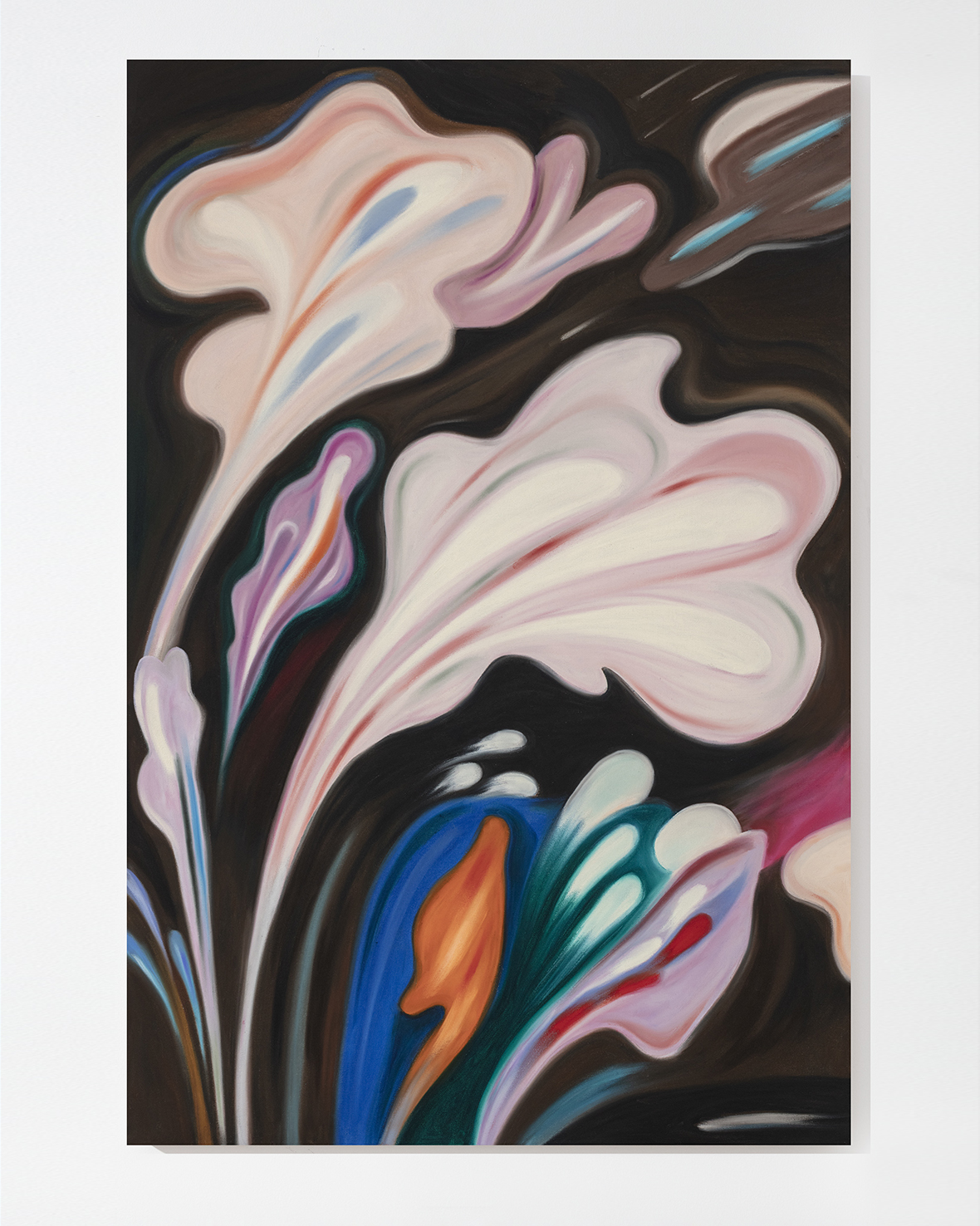 Hayal Pozanti<br><em>Envoys From Deep Time</em>, 2026<br>Oil stick on linen<br>60 x 40 x 2 inches / 152.4 x 101.6 x 5.1 cm