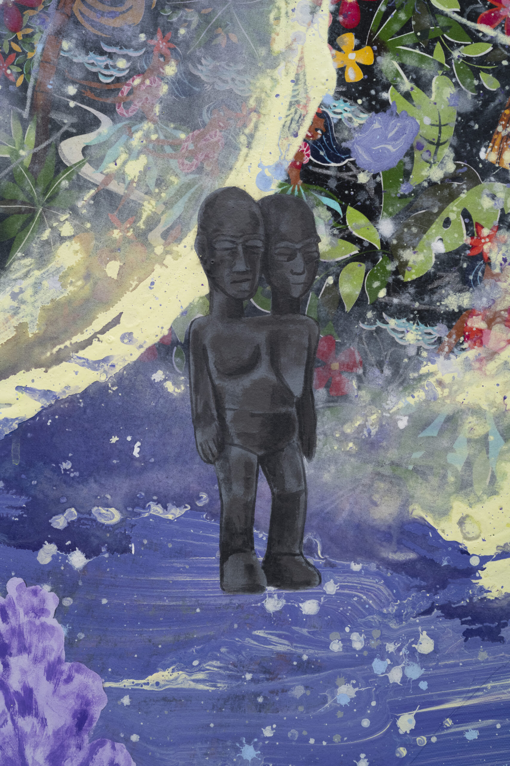 <p>David Huffman<br /><i>I Can See the Stars All the Way from Here</i>, 2026 (detail)</p>
