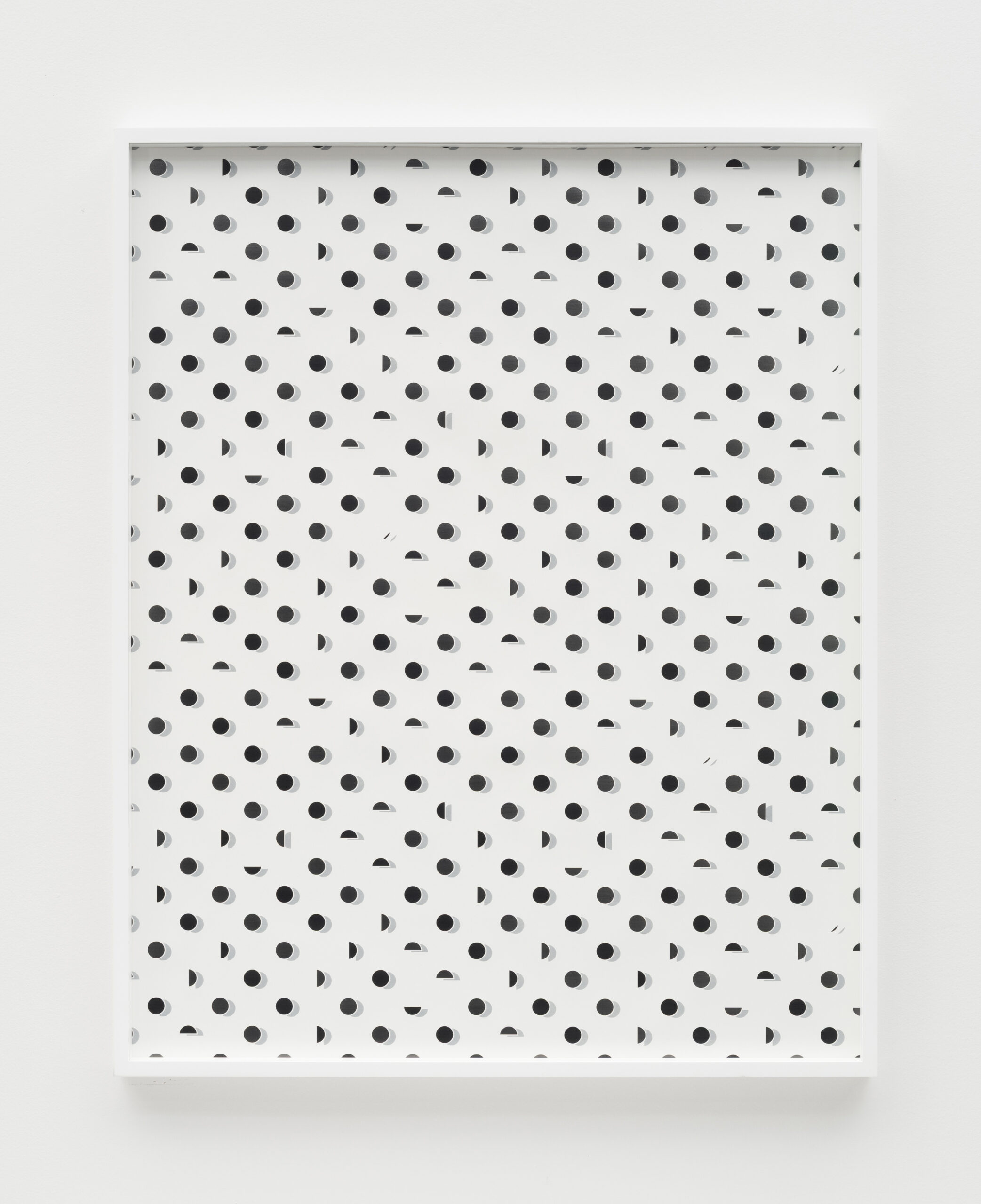 Sadie Barnette<br><em>DOTS 7</em>, 2026<br>Colored pencil on paper<br>46 1/4 x 37 1/4 x 2 inches / 117.5 x 94.6 x 5.1 cm