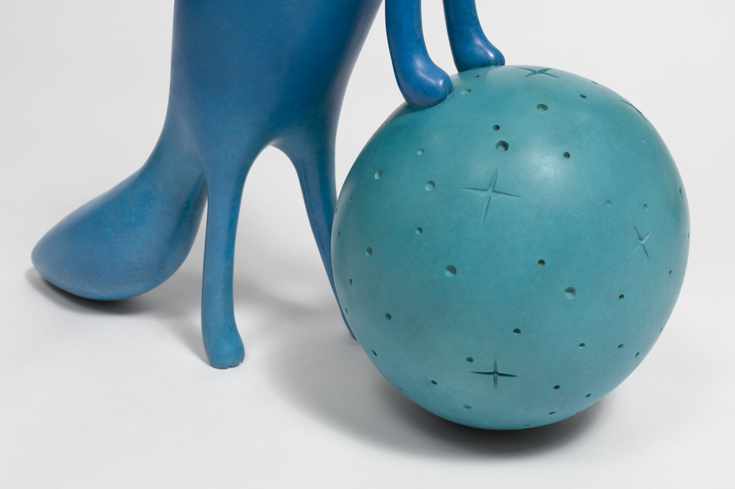 <p>Masako Miki<br /><em>Fox Delivering Messages</em>, 2026<br />Cast and patinated bronze<br />Detail View</p>
