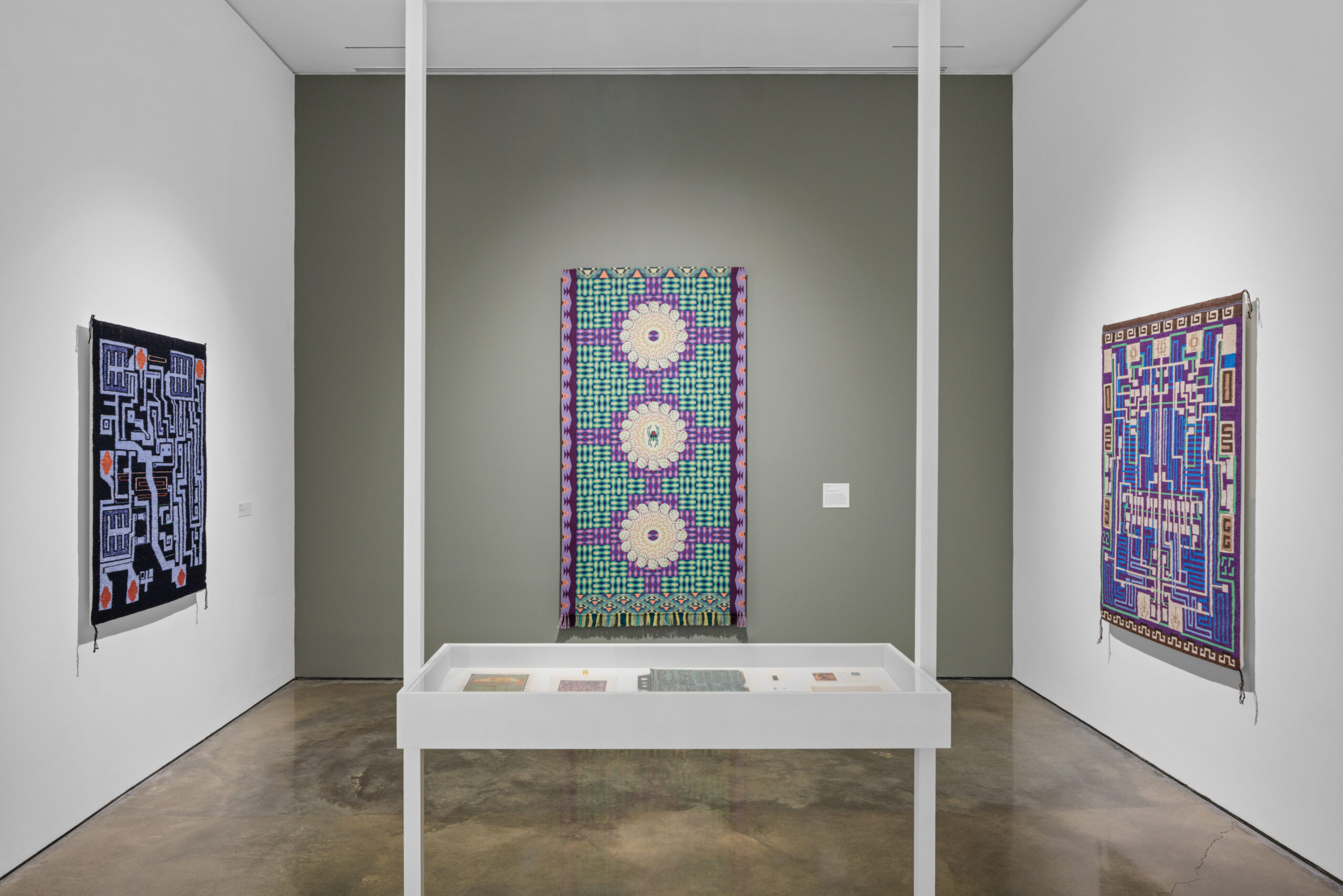 <p>Installation view, <i>Replica of a Chip: The Weaving Technology of Marilou Schultz</i>, Hessel Museum of Art, Bard College</p>
