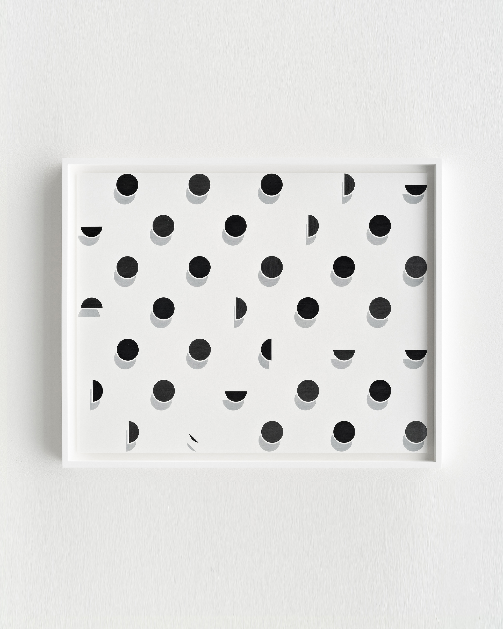 Sadie Barnette<br><em>DOTS 2</em>, 2026<br>Colored pencil on paper<br>17 5/8 x 21 5/8 x 1 1/2 inches / 44.6 x 54.8 x 3.8 cm
