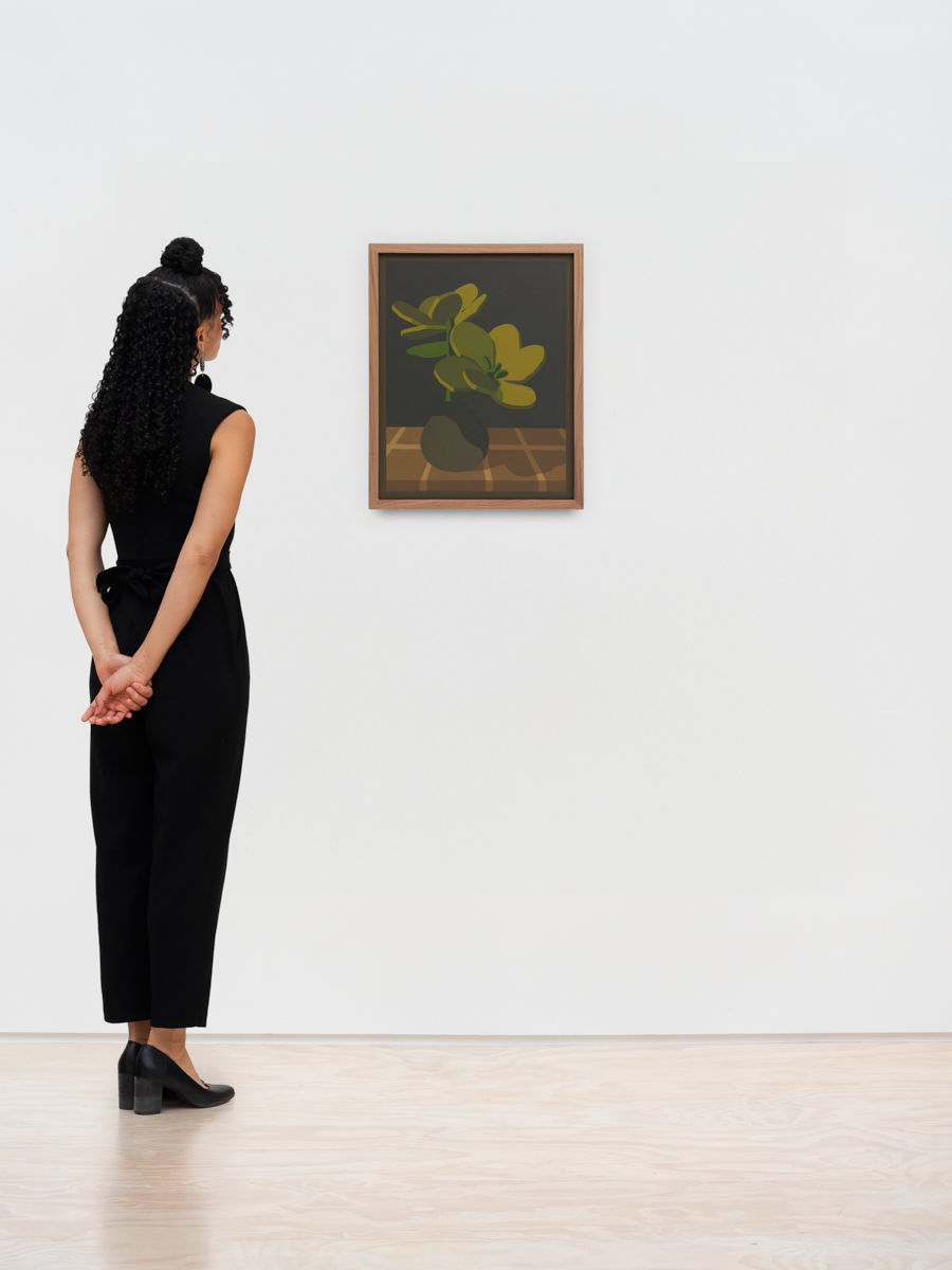 <p>Laeh Glenn<br /><em>Two Flowers</em>, 2026<br />Scale view</p>
