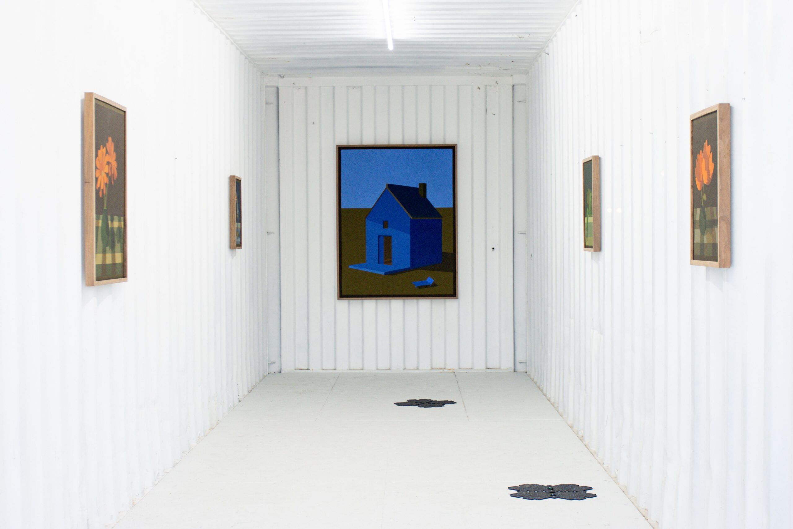 <p>Installation view, <i>Laeh Glenn: June Gloom, Escolar</i> 2025, Santa Rosa, CA.</p>
