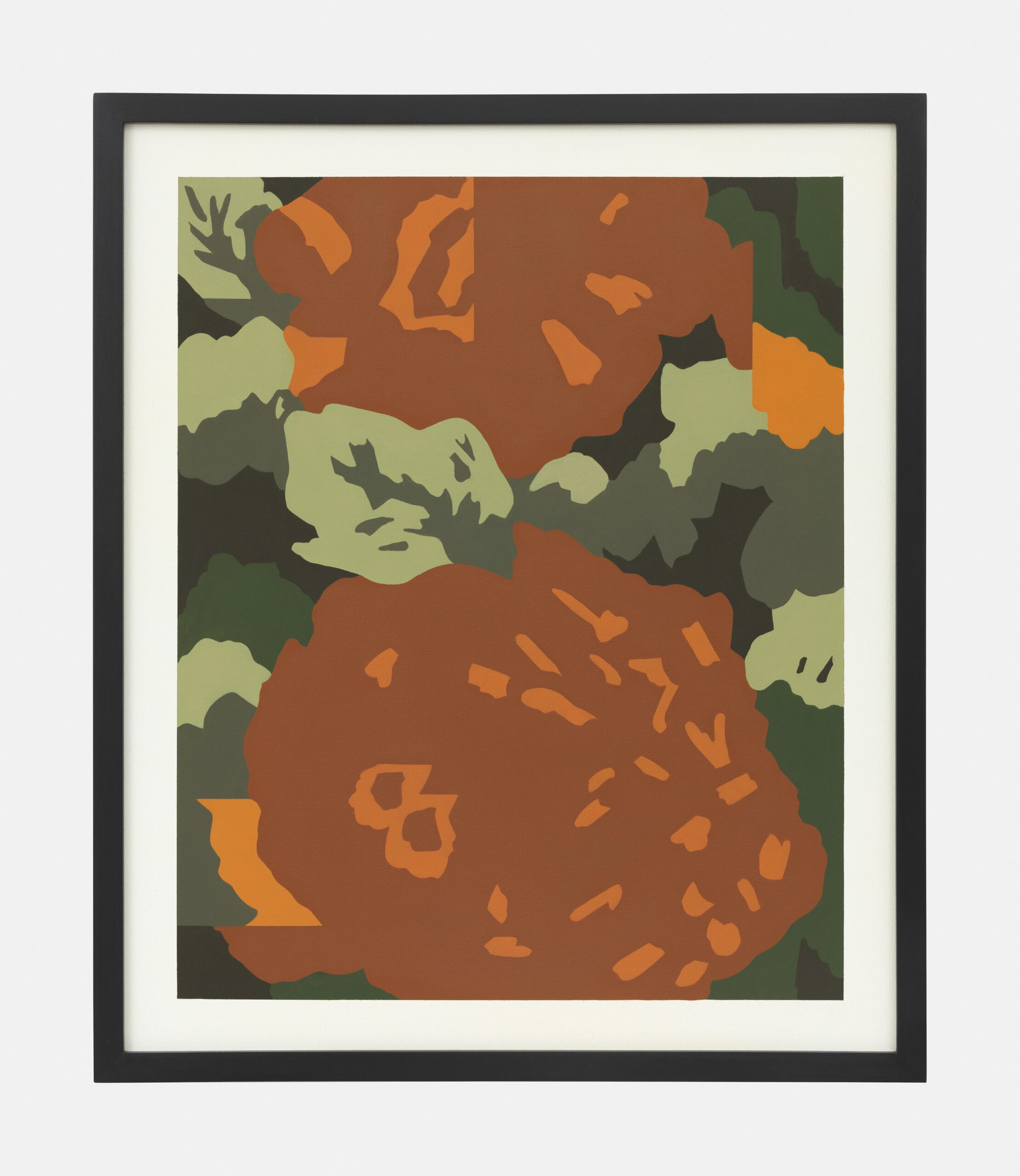 <p>Laeh Glenn<br /><i>Red, Rip, or Rag</i>, 2018<br />
Oil on canvas with wood frame<br />
26 1/4 x 22 1/4 inches / 66.7 x 56.5 cm</p>
