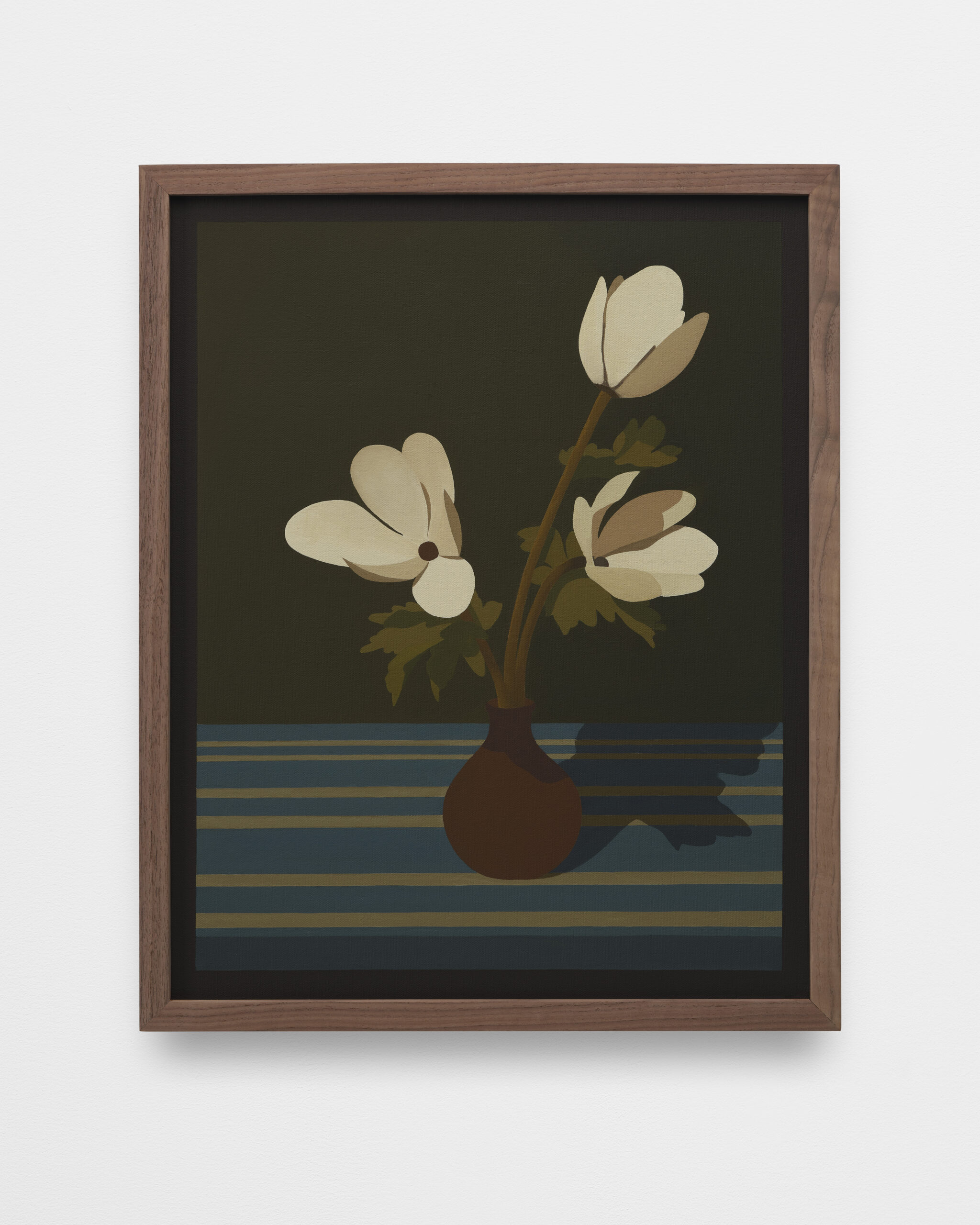 <p>Laeh Glenn<br />
<i>Wood Anemone</i>, 2023<br />
Oil on canvas with wood frame<br />
21 1/8 x 17 1/4 inches / 53.7 x 43.8 cm</p>
