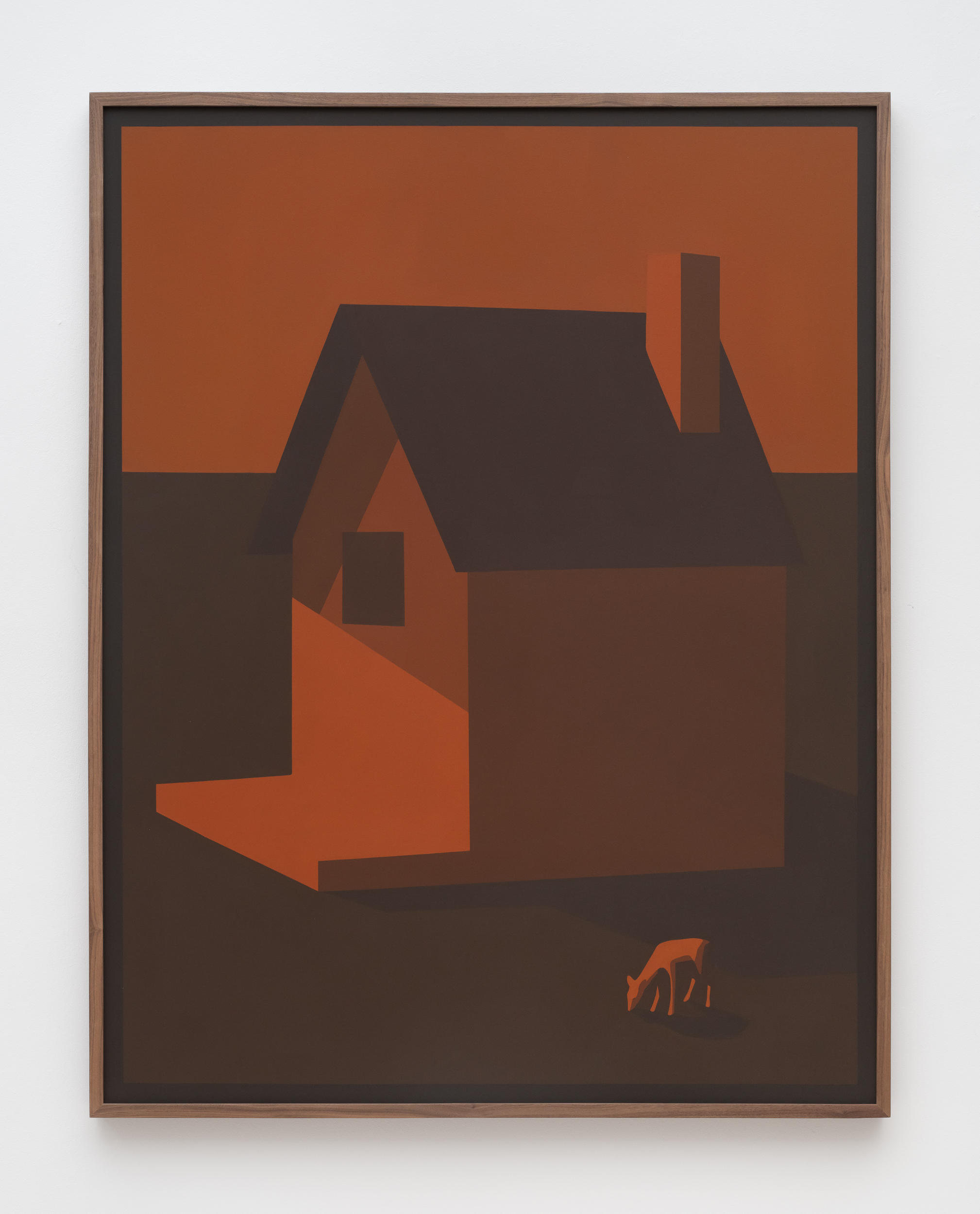 <p>Laeh Glenn<br /><i>Red House</i>, 2026<br />
Oil on canvas<br />
21 1/8 x 17 1/4 inches / 53.7 x 43.8 cm</p>
